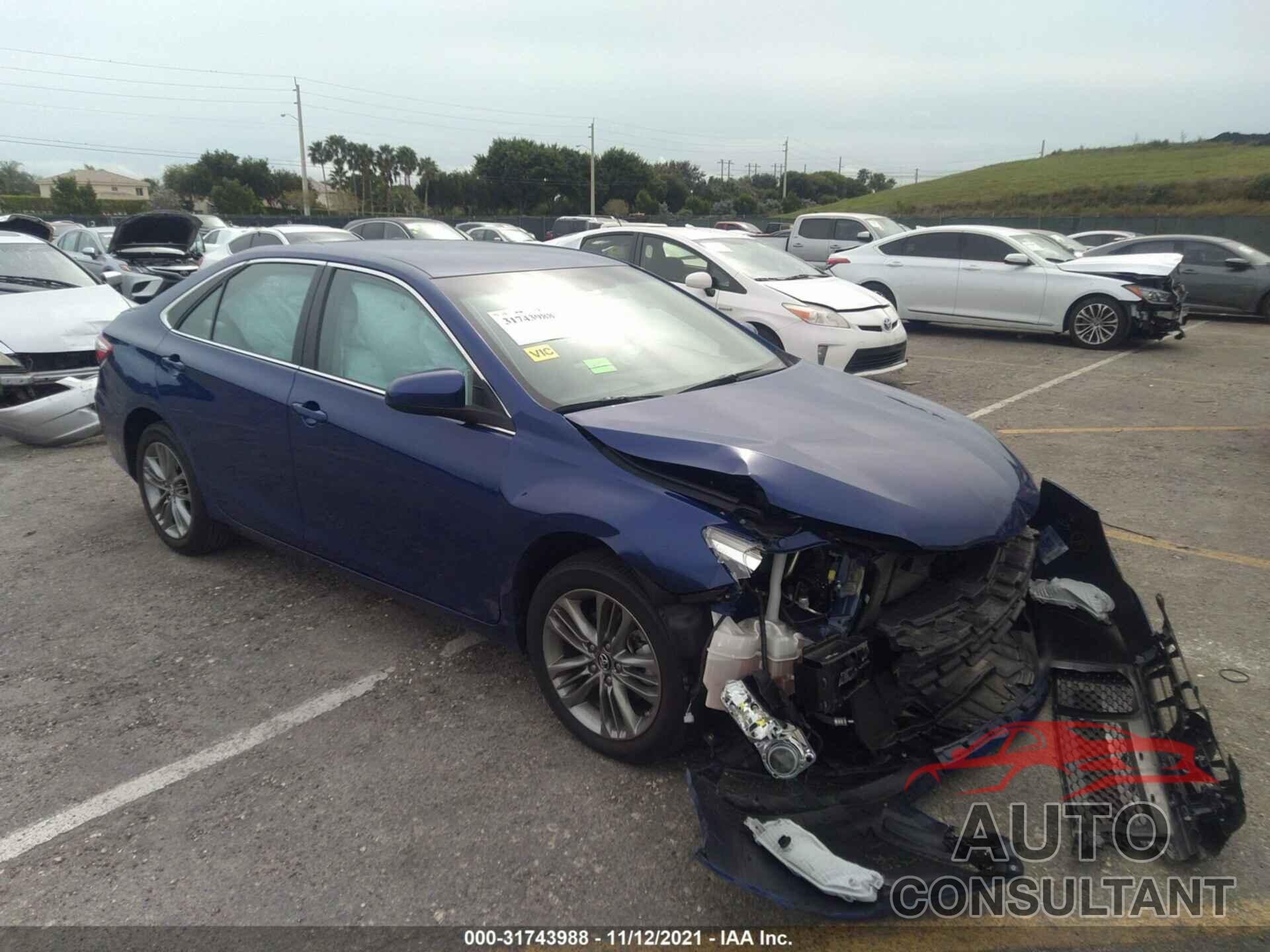 TOYOTA CAMRY 2016 - 4T1BF1FK5GU597182