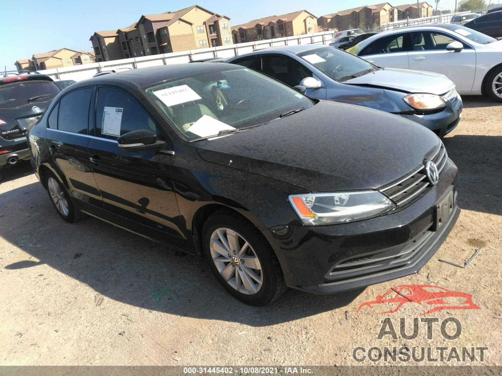 VOLKSWAGEN JETTA SEDAN 2016 - 3VWD67AJ5GM398407