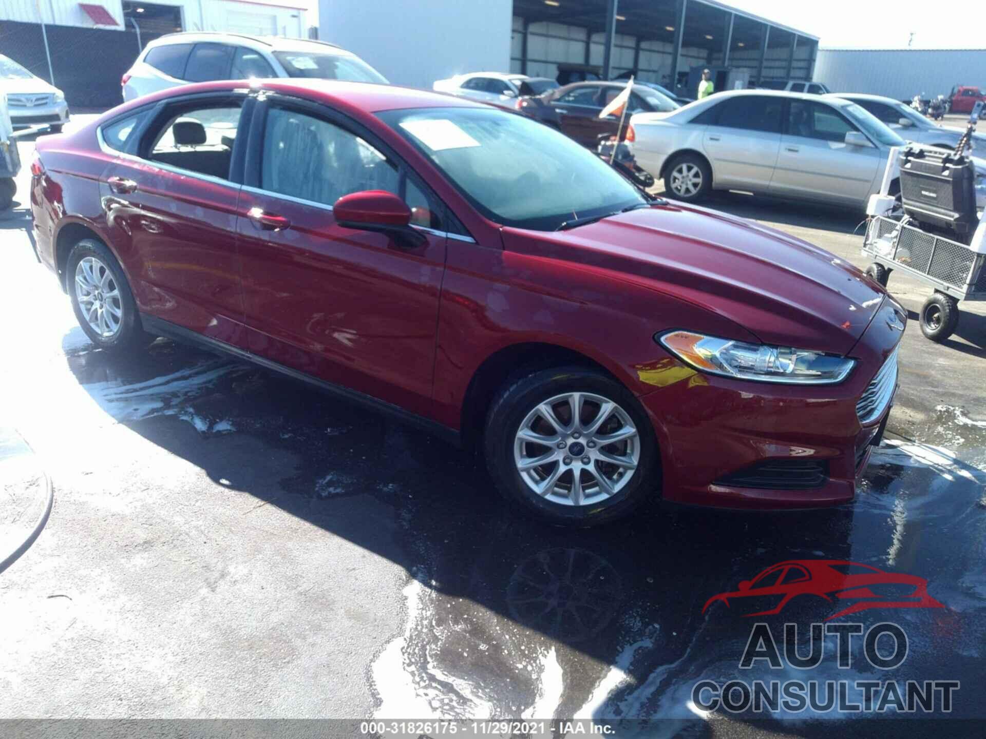 FORD FUSION 2016 - 3FA6P0G73GR375373