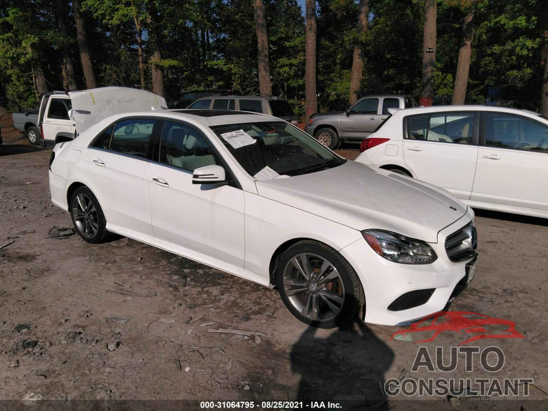 MERCEDES-BENZ E-CLASS 2016 - WDDHF8JB0GB302165