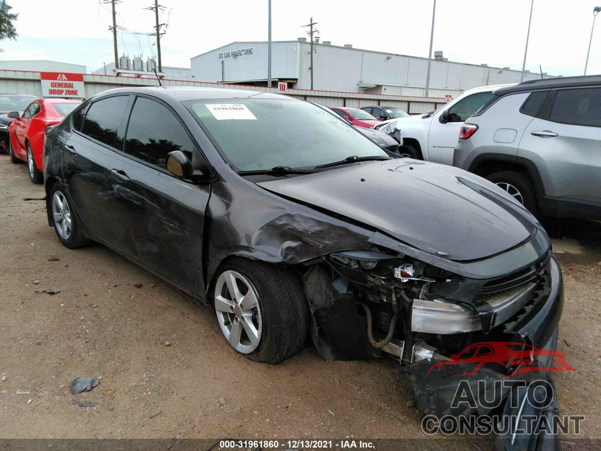 DODGE DART 2016 - 1C3CDFBB2GD517942