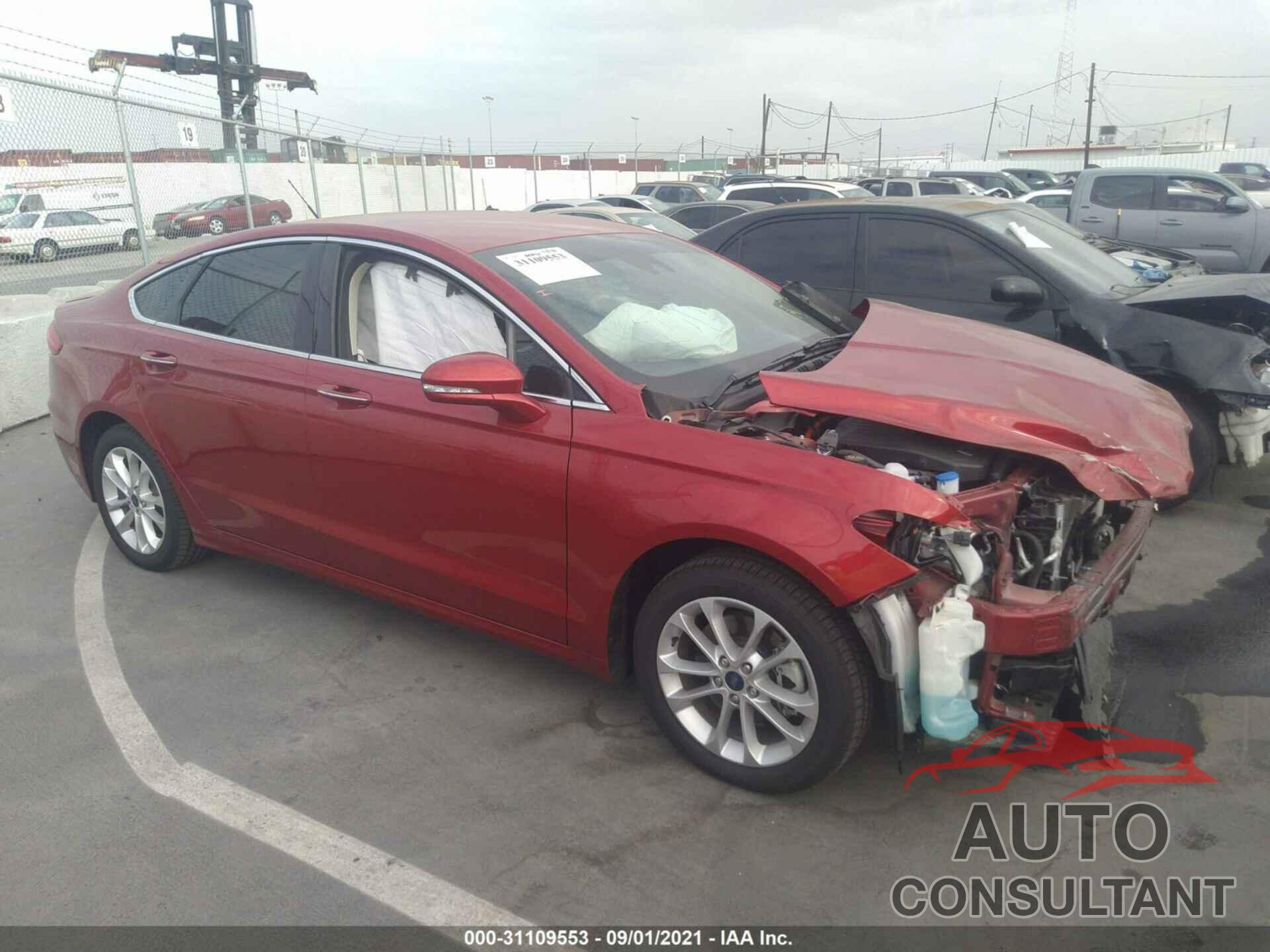 FORD FUSION ENERGI 2020 - 3FA6P0SU5LR171326