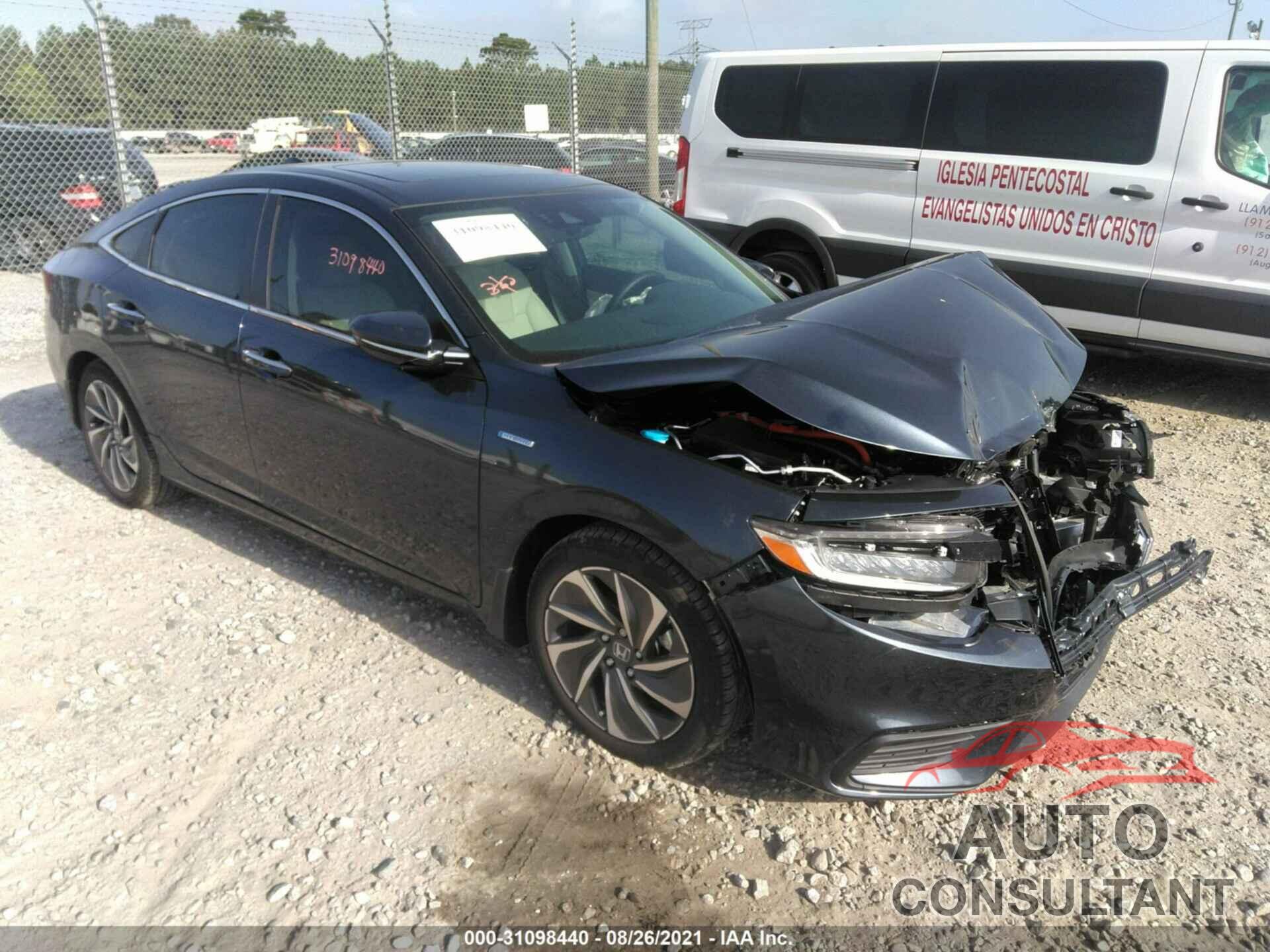 HONDA INSIGHT 2022 - 19XZE4F92NE001204