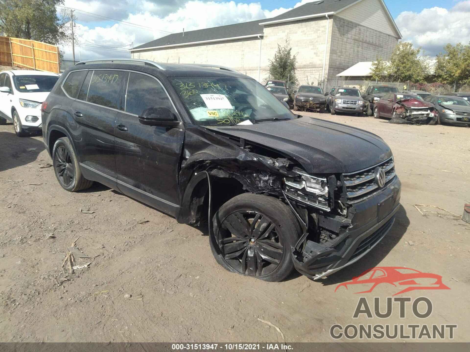 VOLKSWAGEN ATLAS 2019 - 1V2NR2CA9KC514327