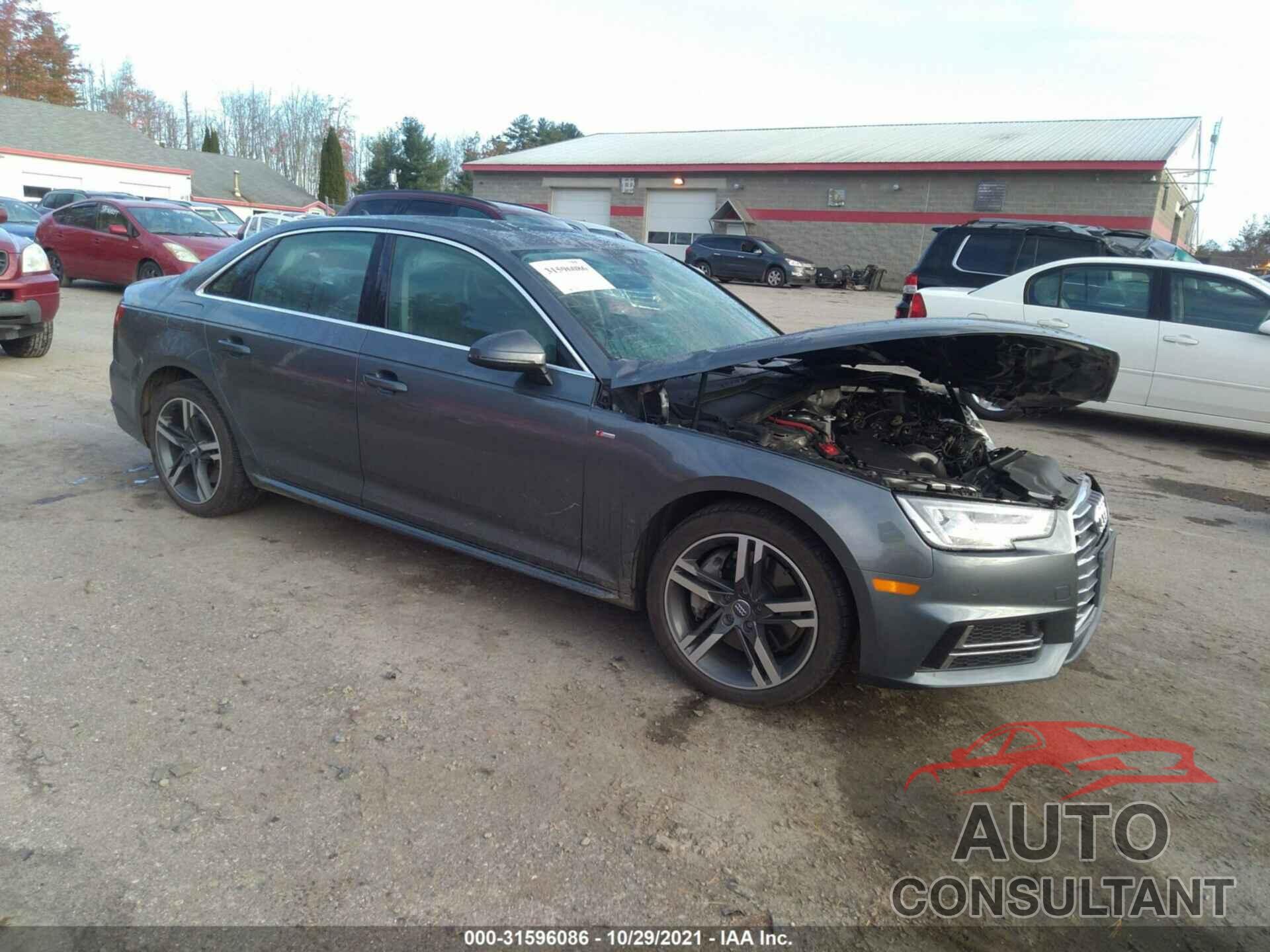 AUDI A4 2017 - WAUENAF48HN015901