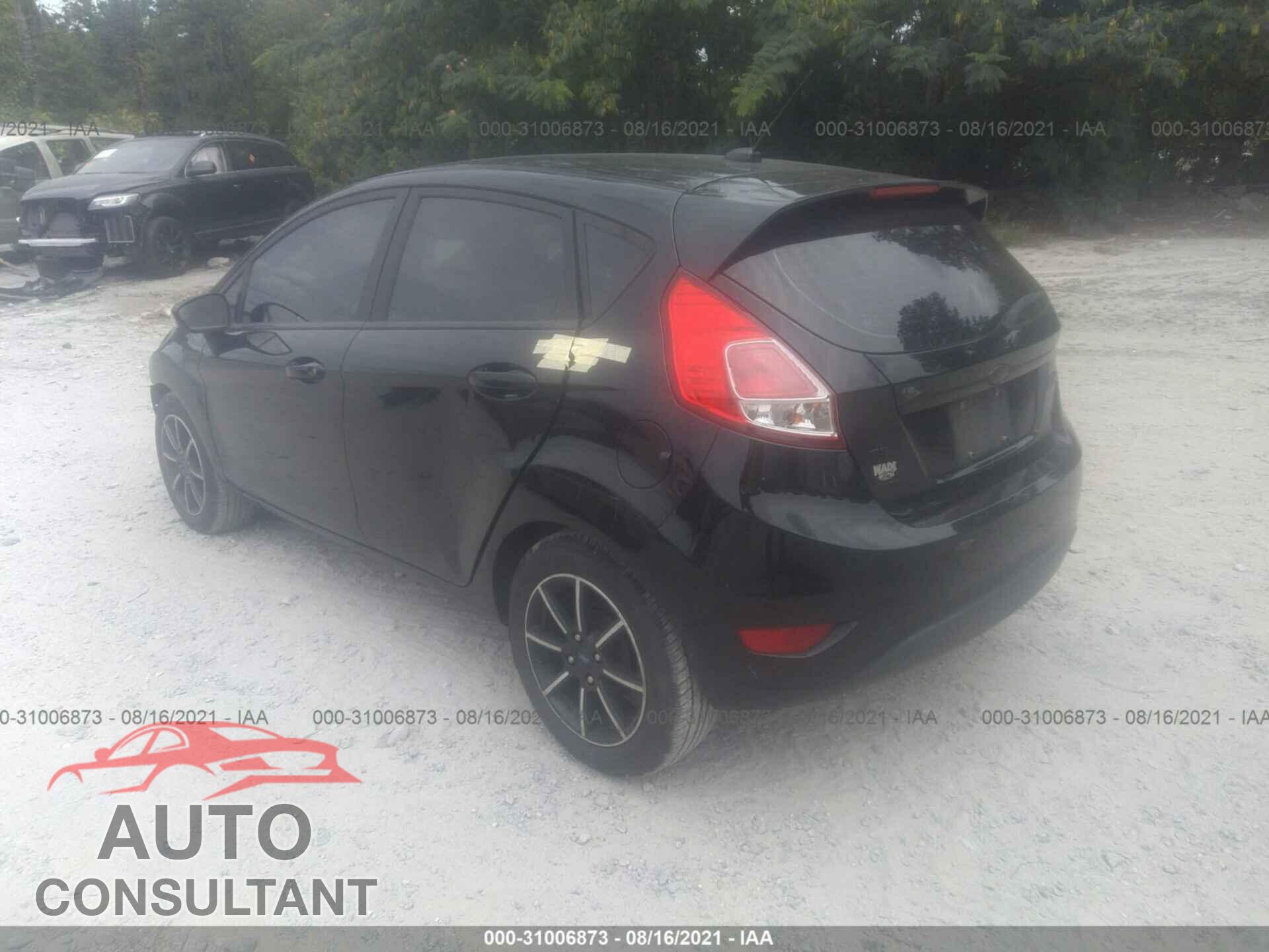 FORD FIESTA 2017 - 3FADP4EJ4HM167367