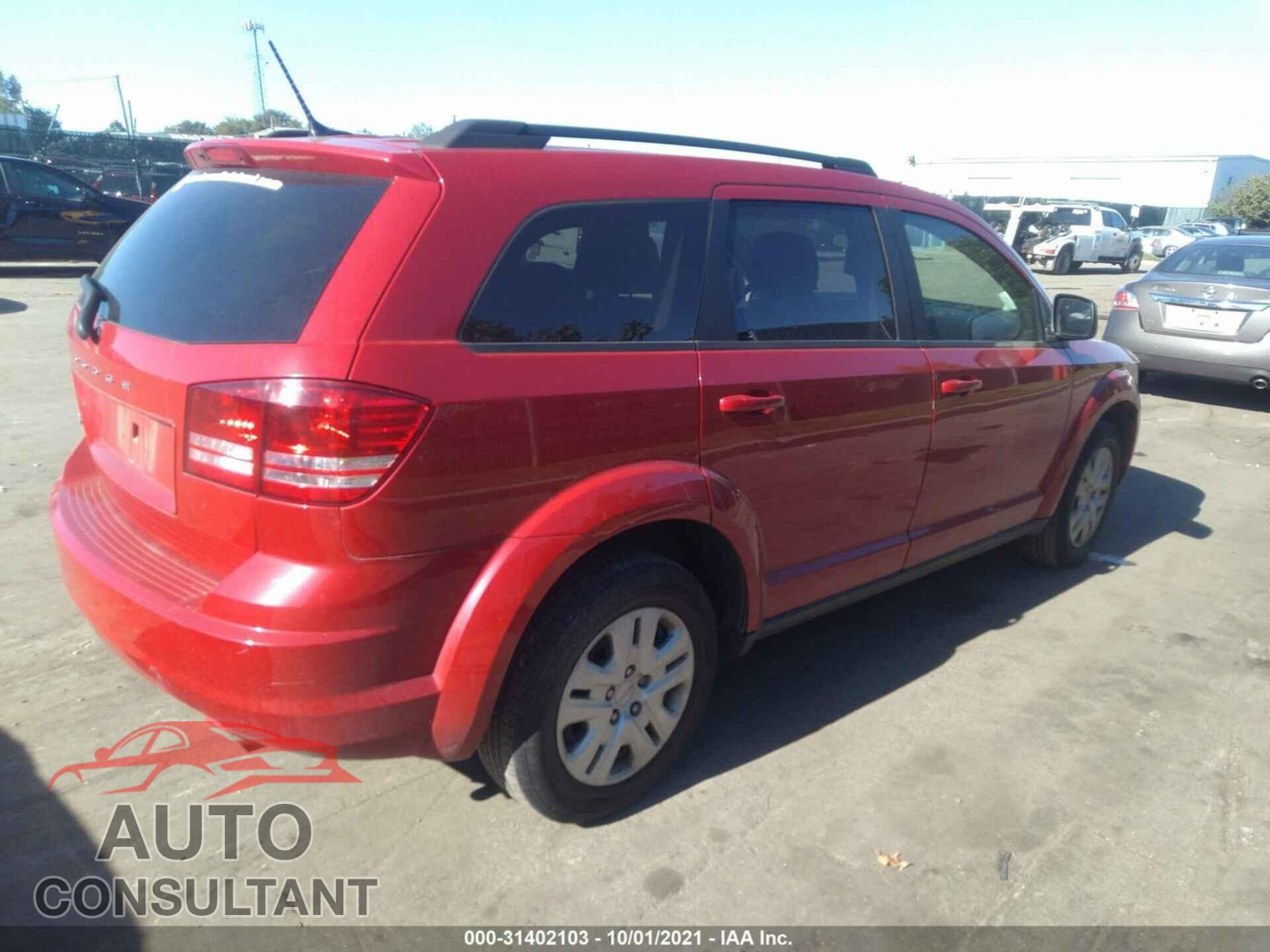 DODGE JOURNEY 2017 - 3C4PDCAB8HT708953