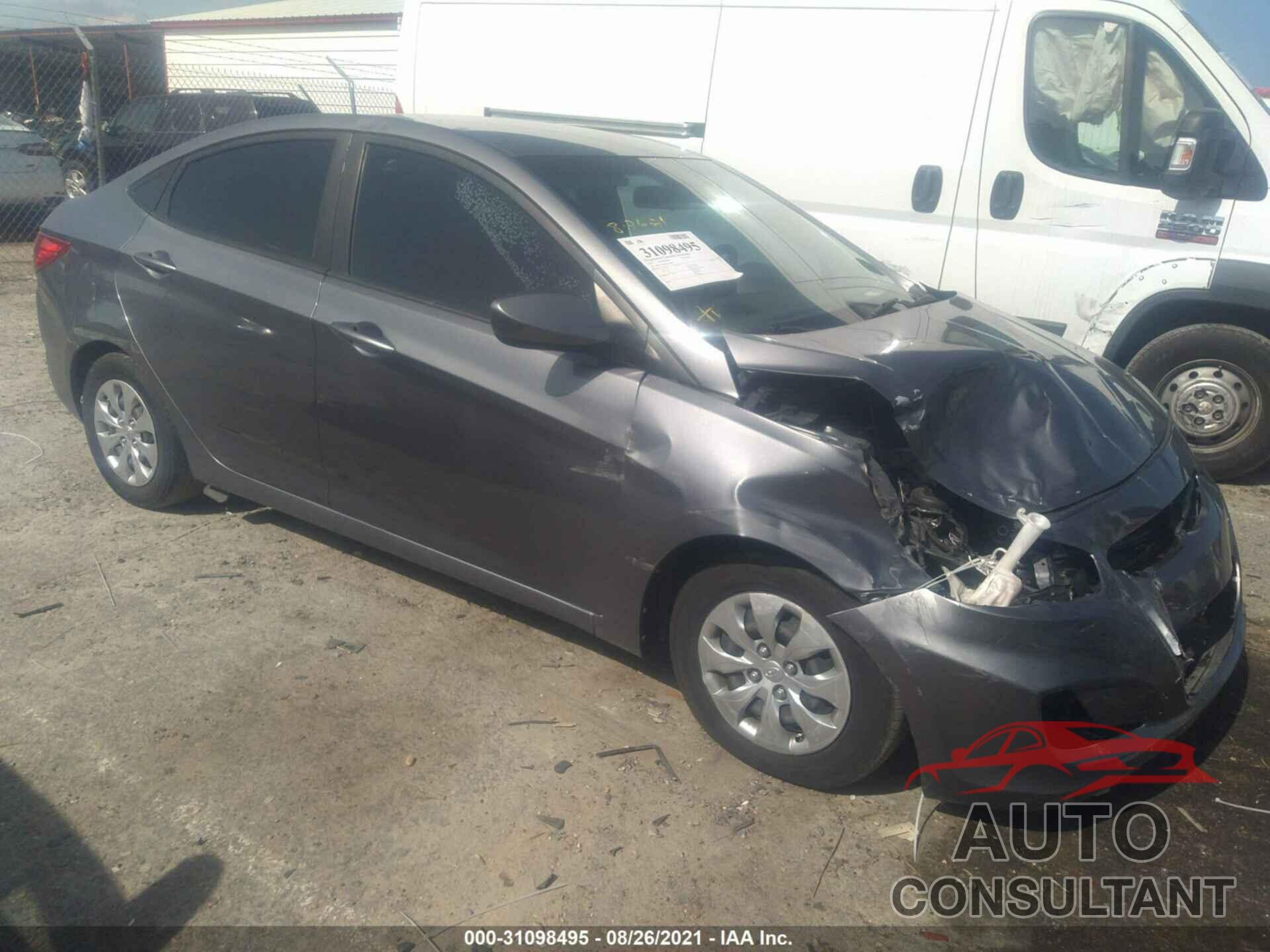 HYUNDAI ACCENT 2017 - KMHCT4AE0HU243989
