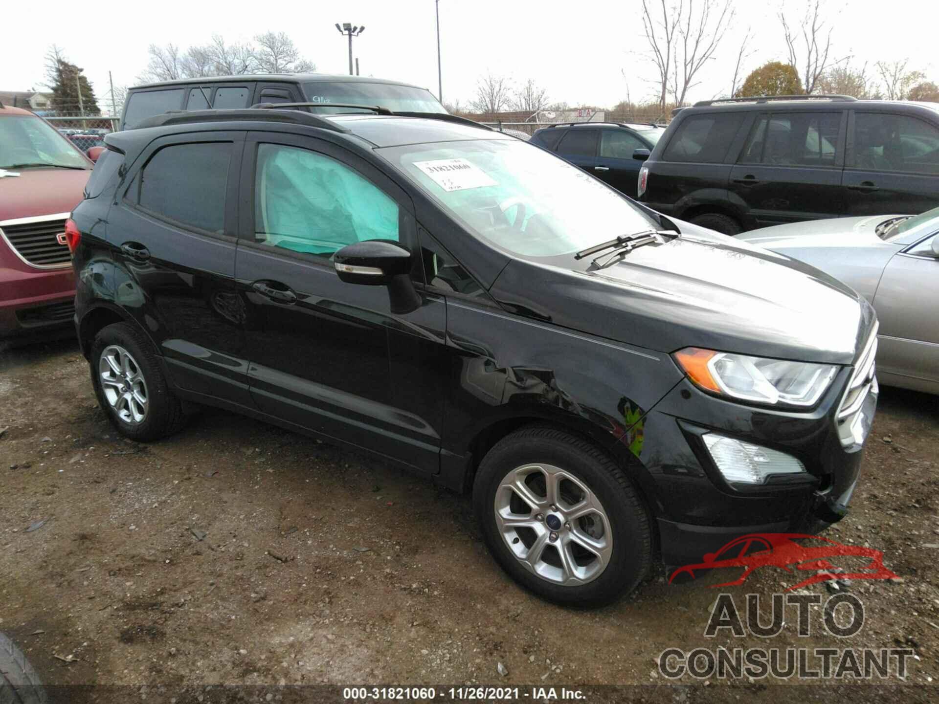 FORD ECOSPORT 2018 - MAJ3P1TE0JC246493