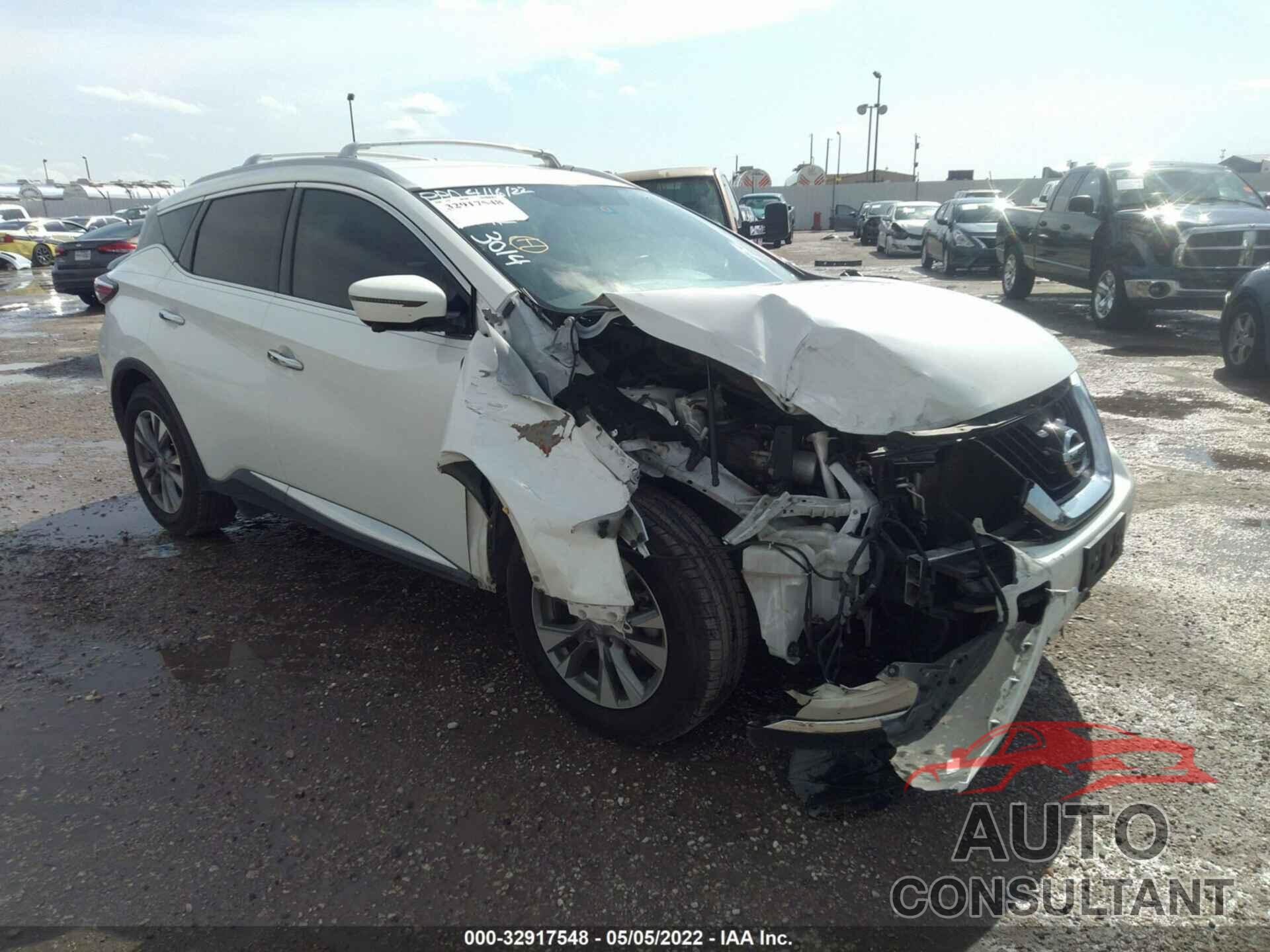 NISSAN MURANO 2018 - 5N1AZ2MG8JN113014