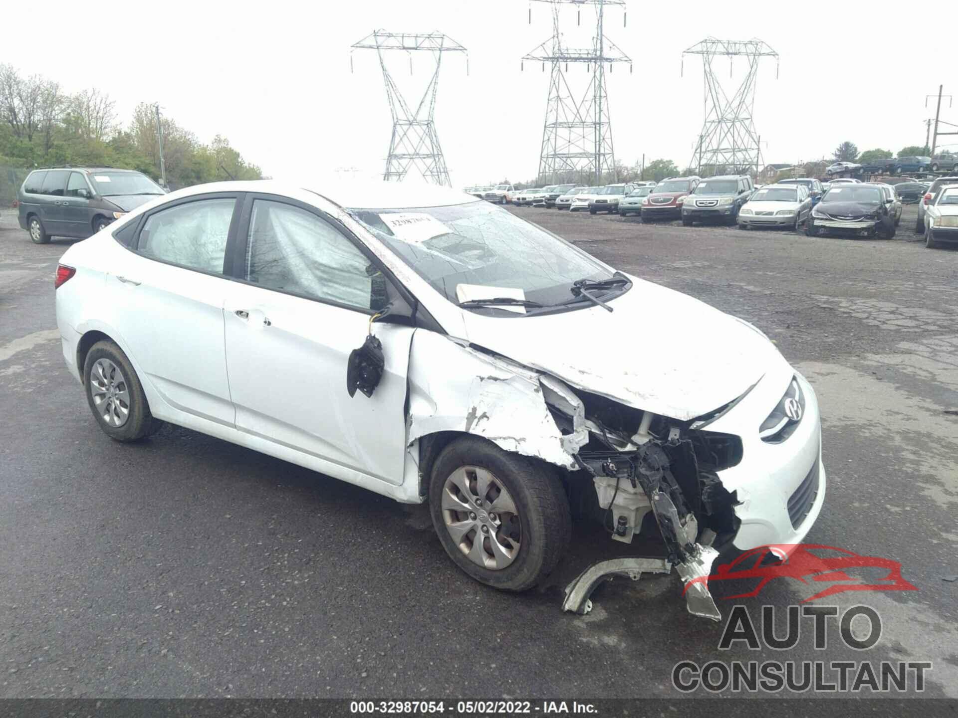 HYUNDAI ACCENT 2016 - KMHCT4AE2GU035336