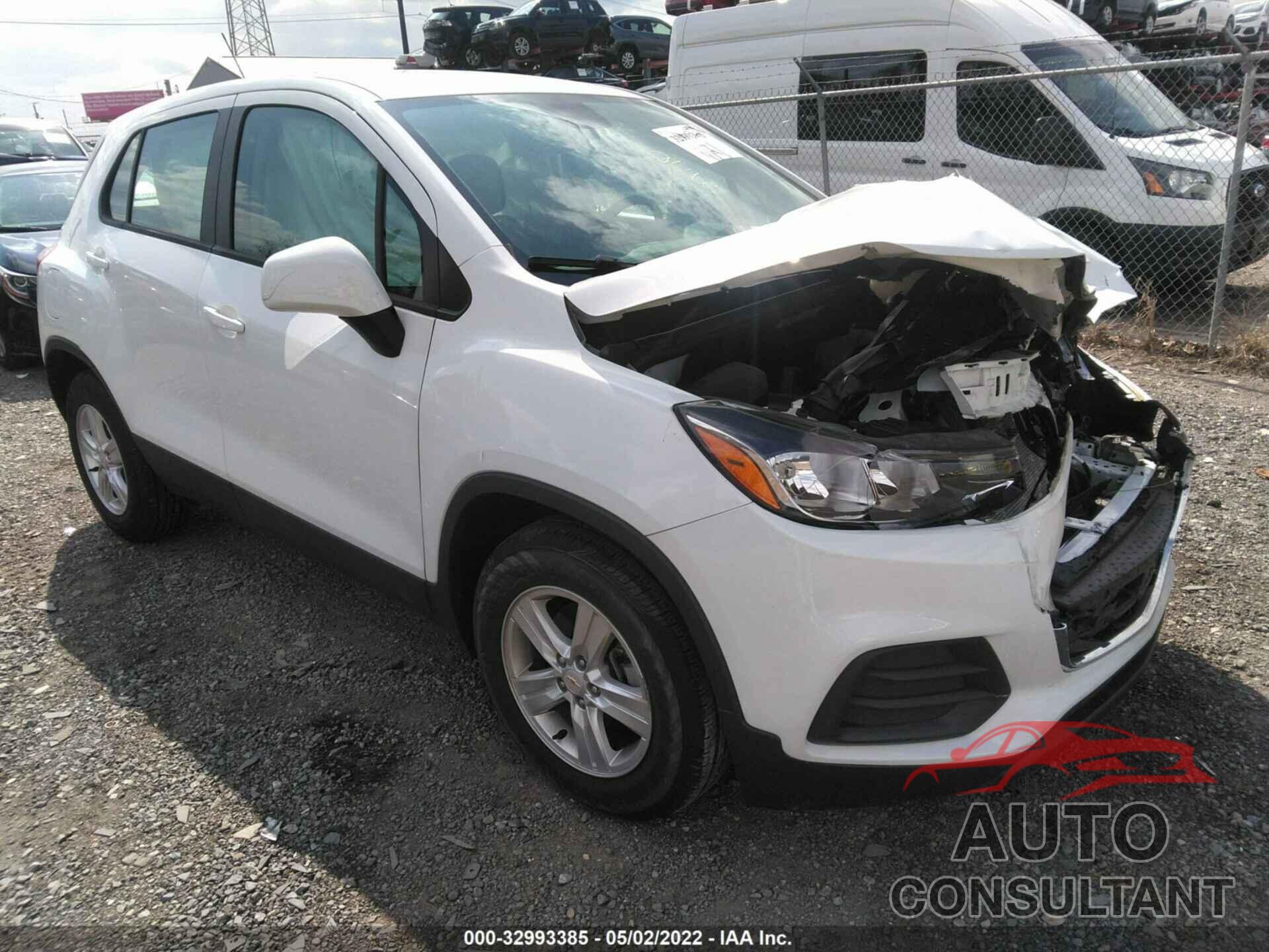 CHEVROLET TRAX 2020 - KL7CJKSB5LB320876