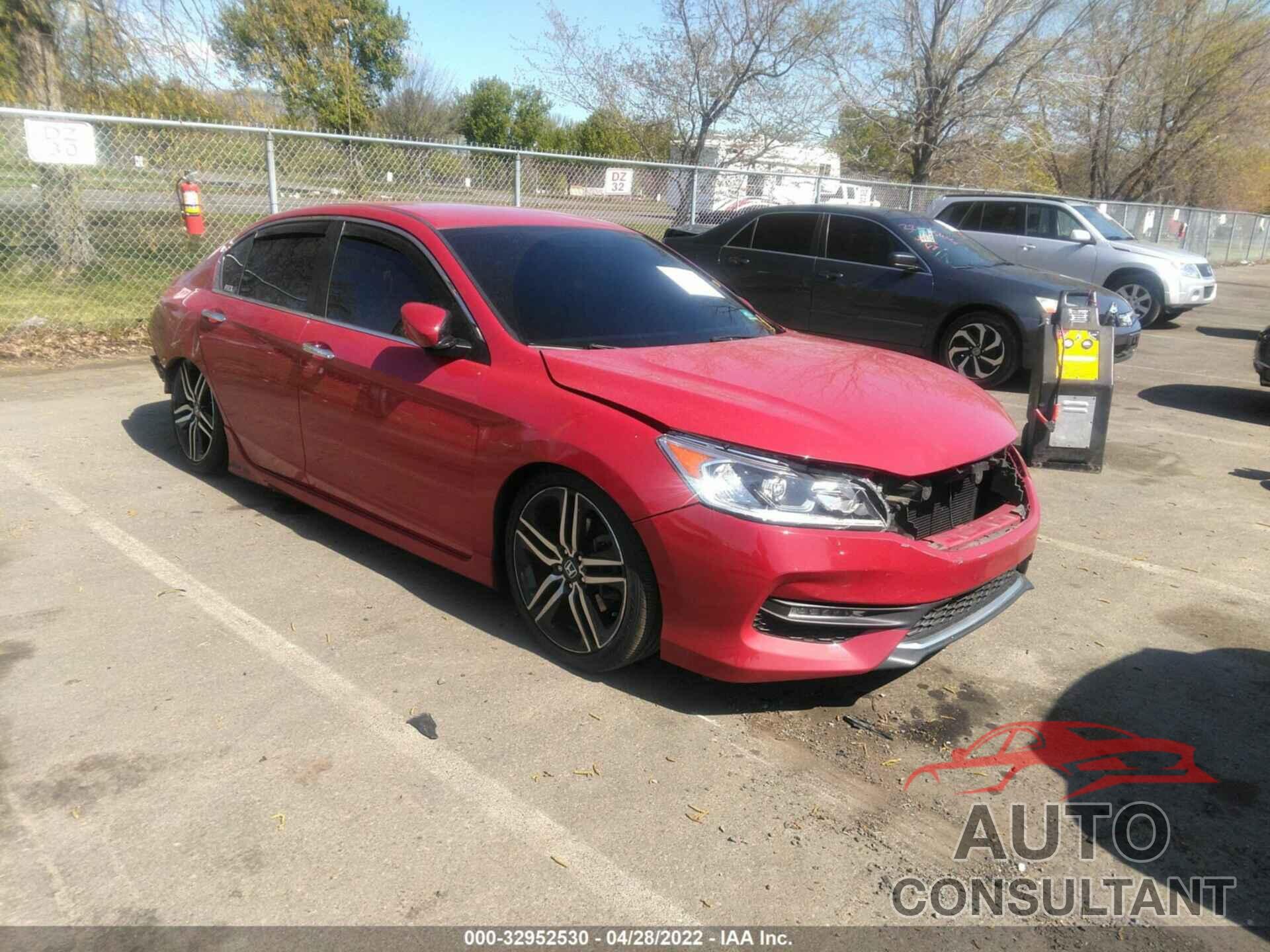 HONDA ACCORD SEDAN 2016 - 1HGCR2F53GA091465