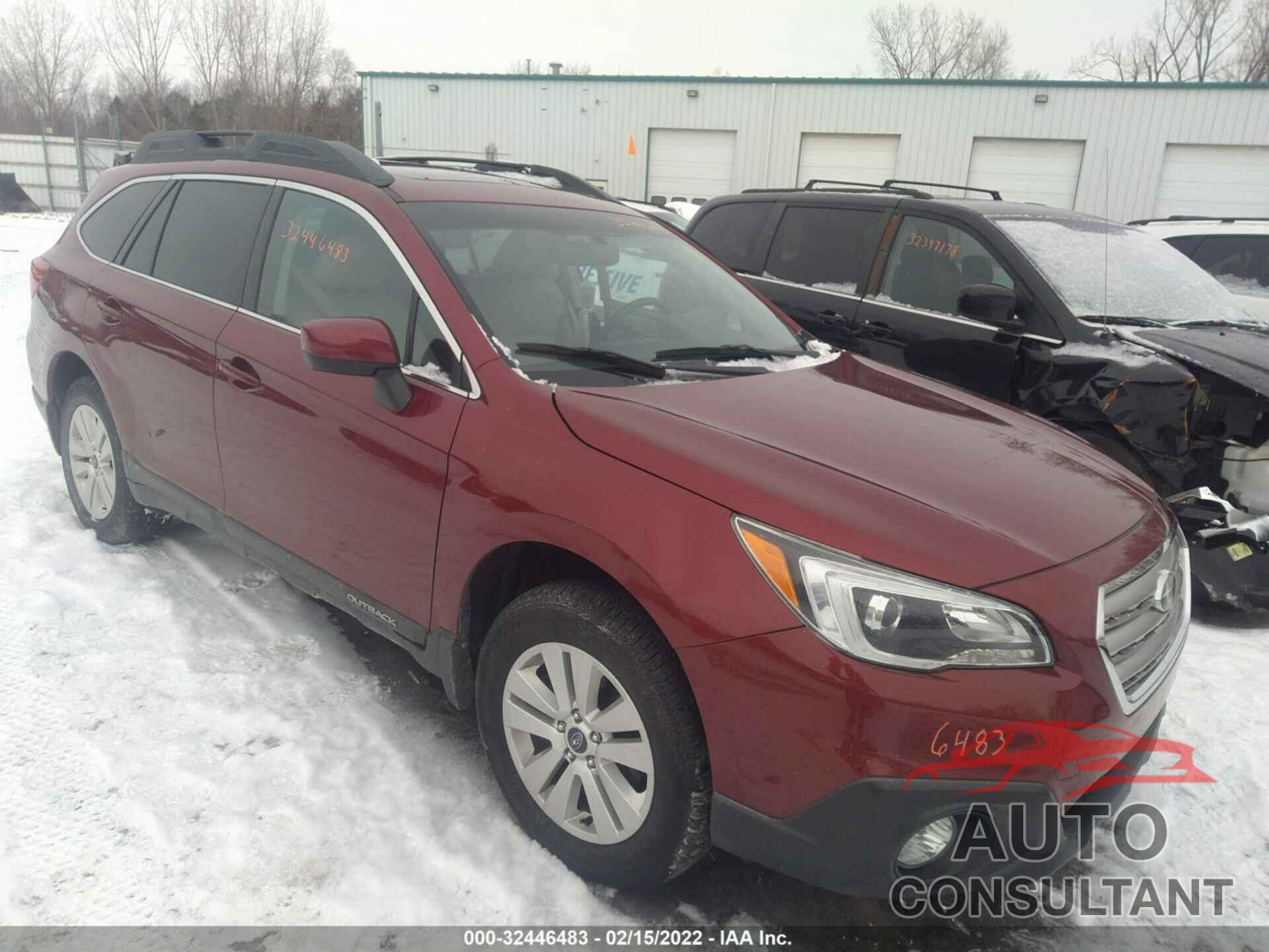 SUBARU OUTBACK 2017 - 4S4BSADC1H3208200