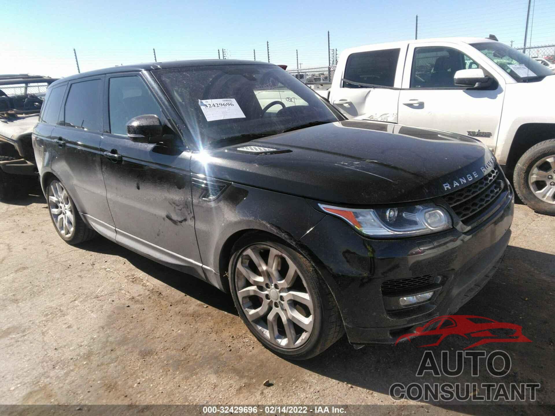 LAND ROVER RANGE ROVER SPORT 2016 - SALWV2EF2GA550317