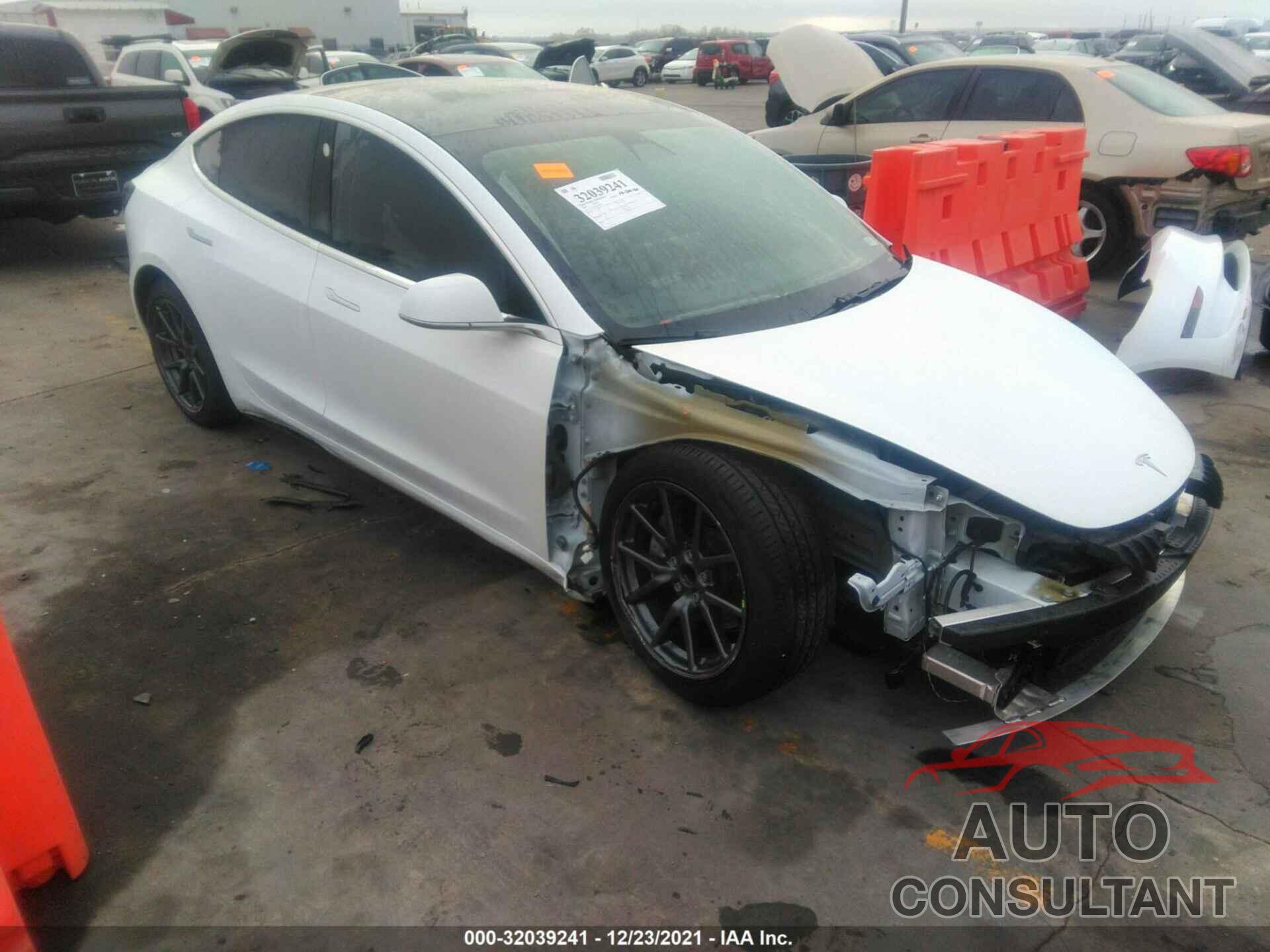 TESLA MODEL 3 2019 - 5YJ3E1EA8KF485546