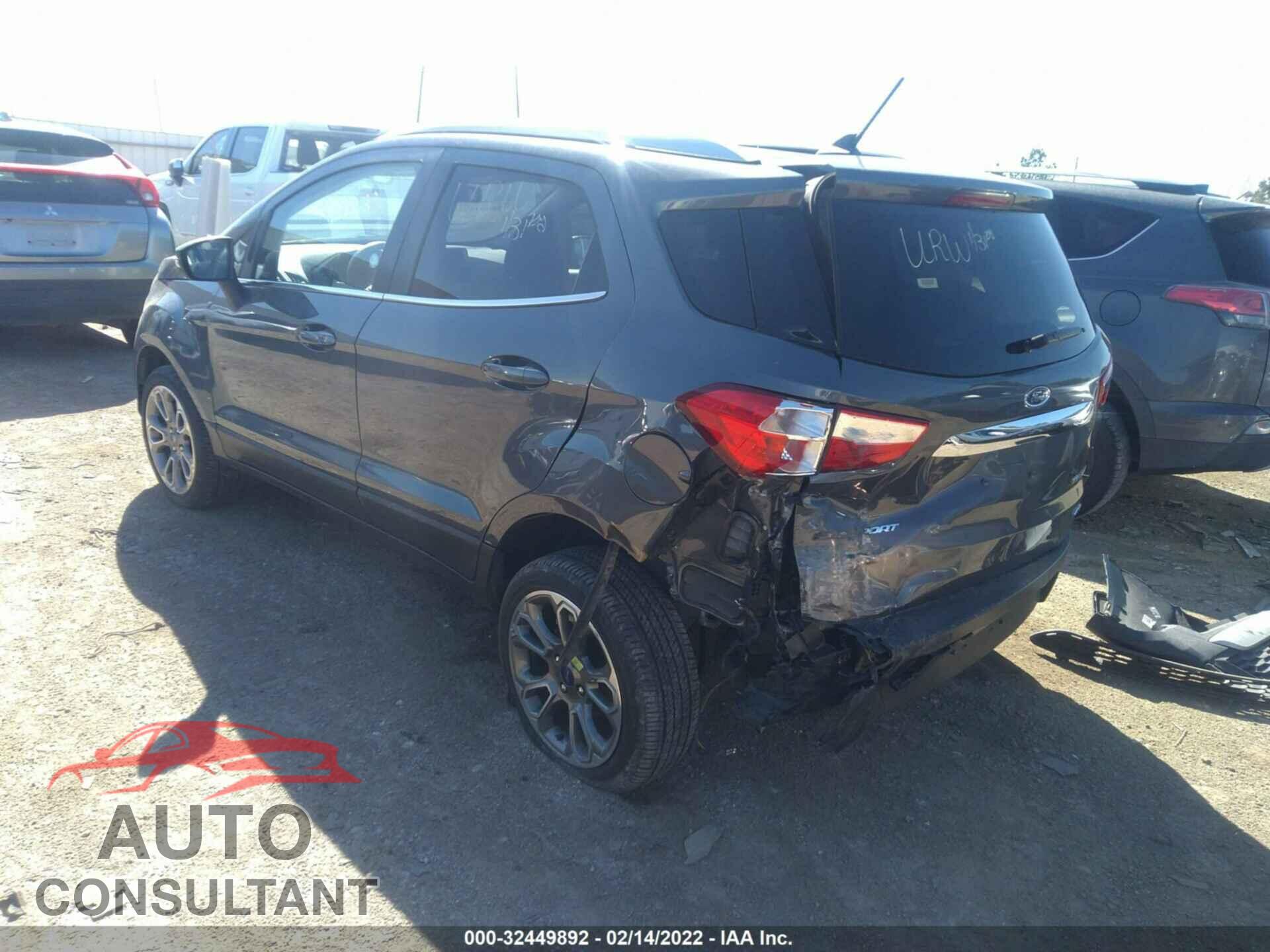 FORD ECOSPORT 2020 - MAJ6S3KL8LC345721