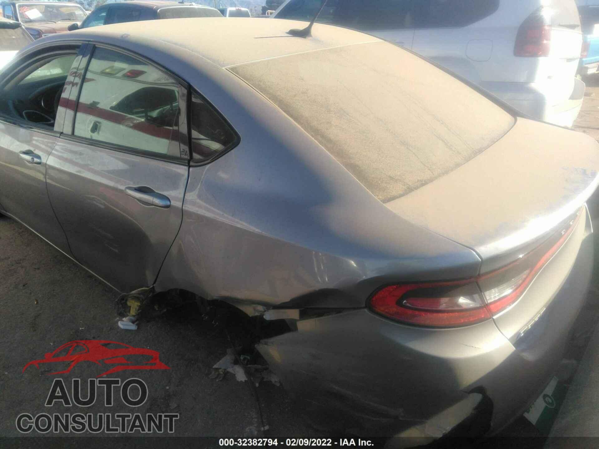 DODGE DART 2016 - 1C3CDFBB6GD652809