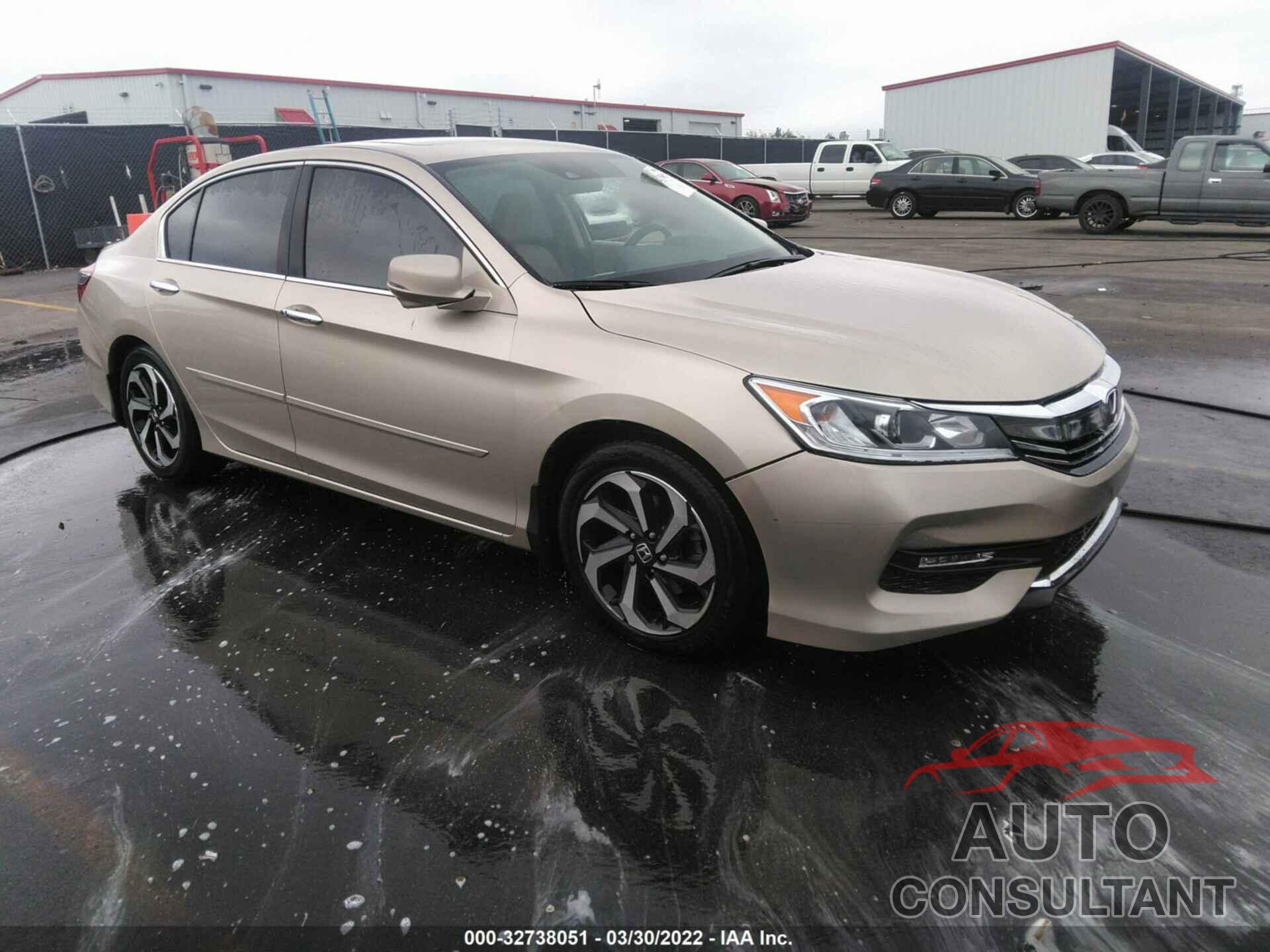 HONDA ACCORD SEDAN 2016 - 1HGCR2F02GA118627