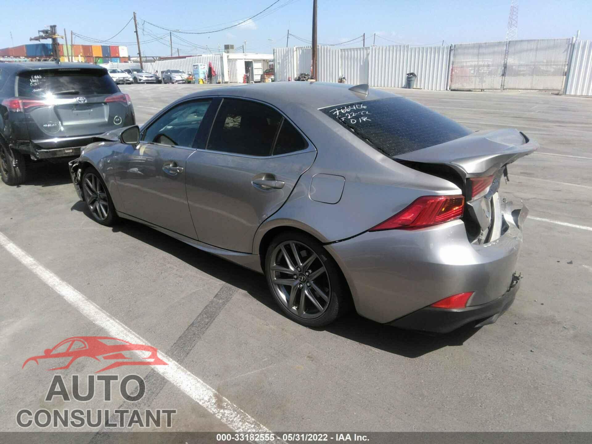 LEXUS IS 2017 - JTHBA1D25H5060263