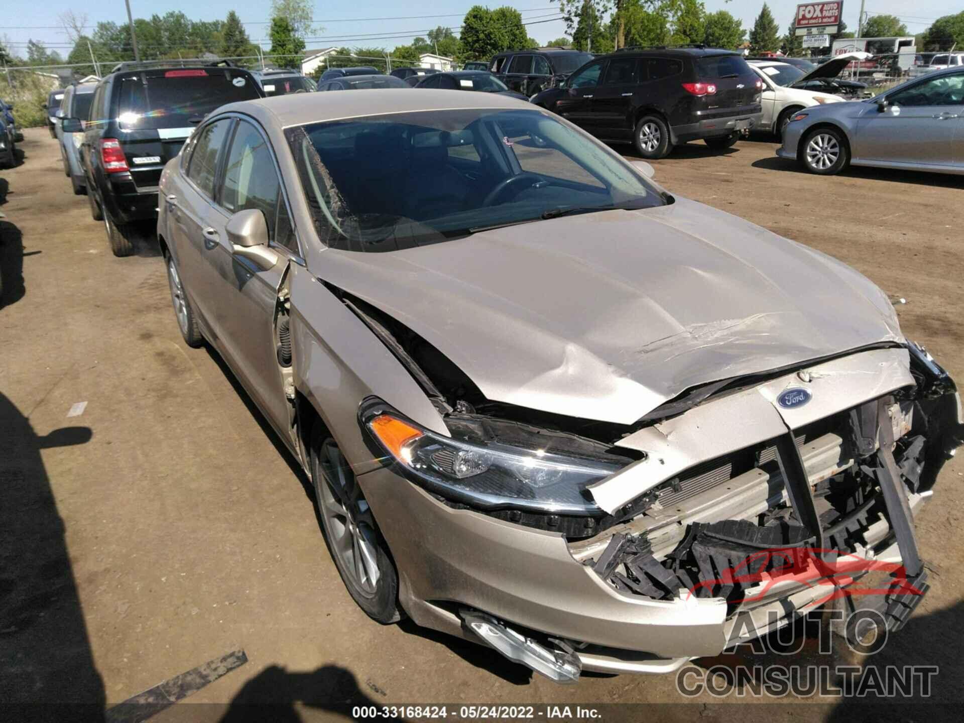 FORD FUSION 2017 - 3FA6P0HD7HR170533