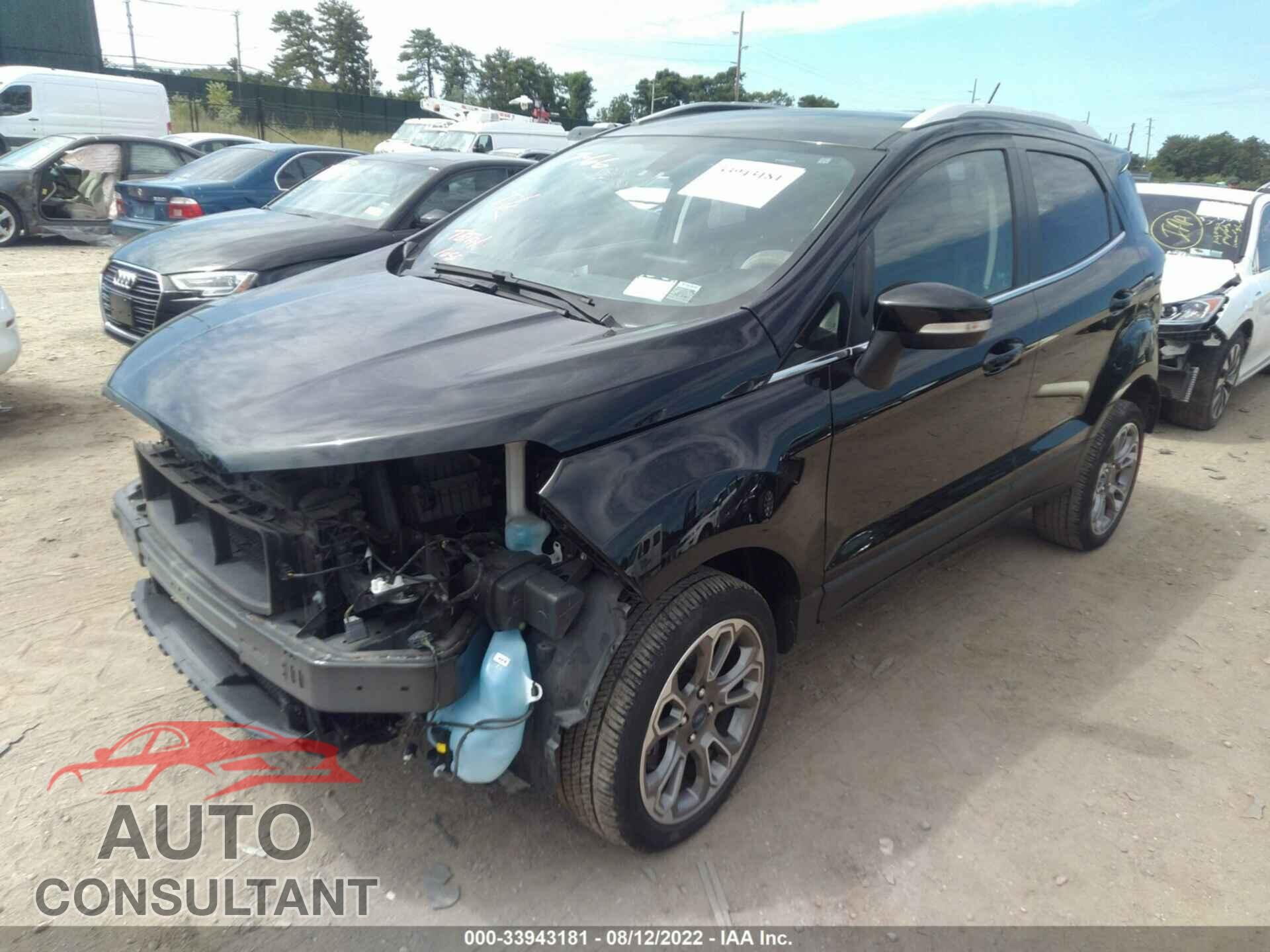 FORD ECOSPORT 2019 - MAJ6S3KL3KC281568