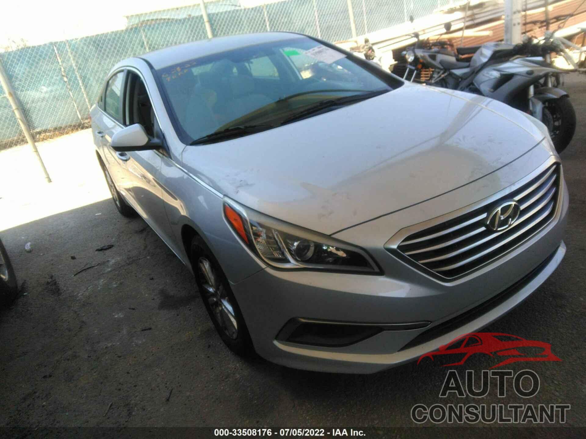 HYUNDAI SONATA 2016 - 5NPE24AF4GH265205