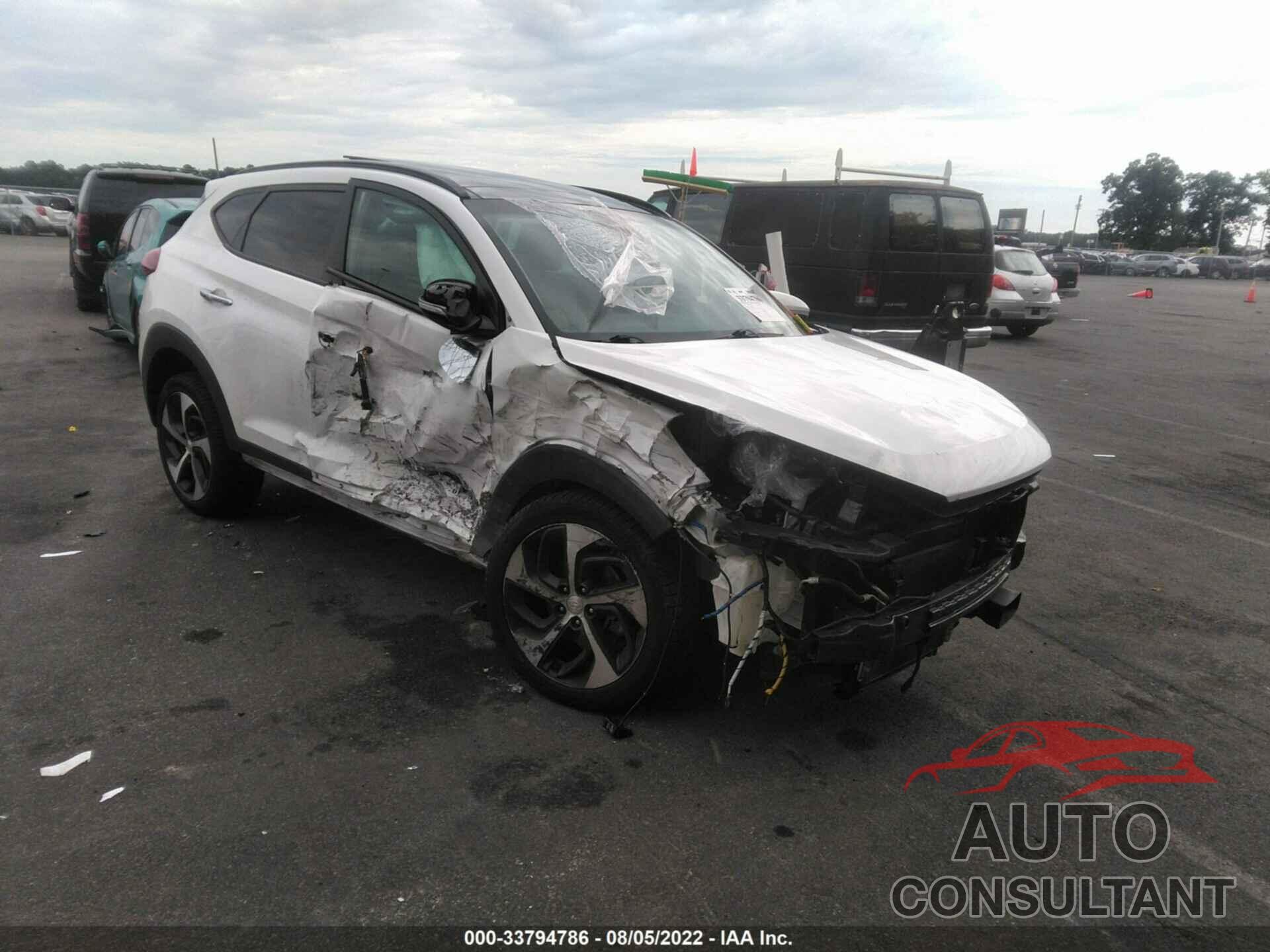 HYUNDAI TUCSON 2017 - KM8J3CA23HU596783
