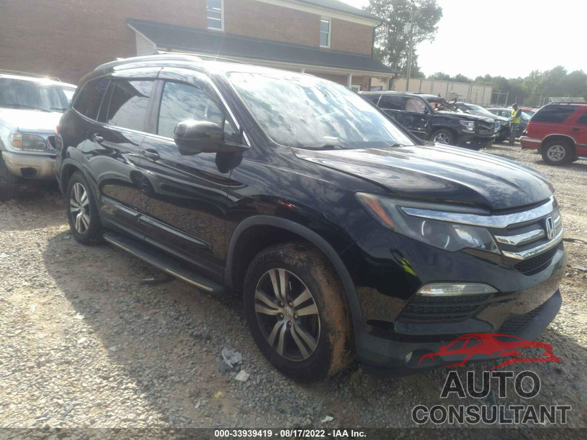 HONDA PILOT 2016 - 5FNYF6H59GB067485