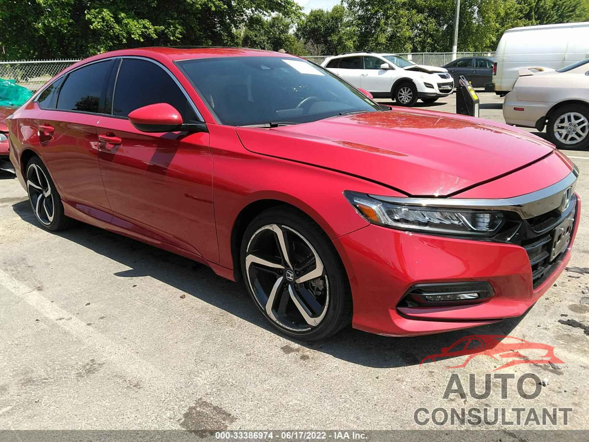 HONDA ACCORD SEDAN 2019 - 1HGCV2F38KA008230