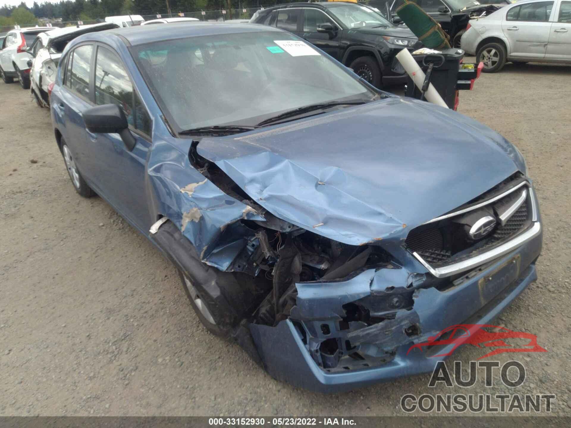 SUBARU IMPREZA WAGON 2016 - JF1GPAA62G8218669