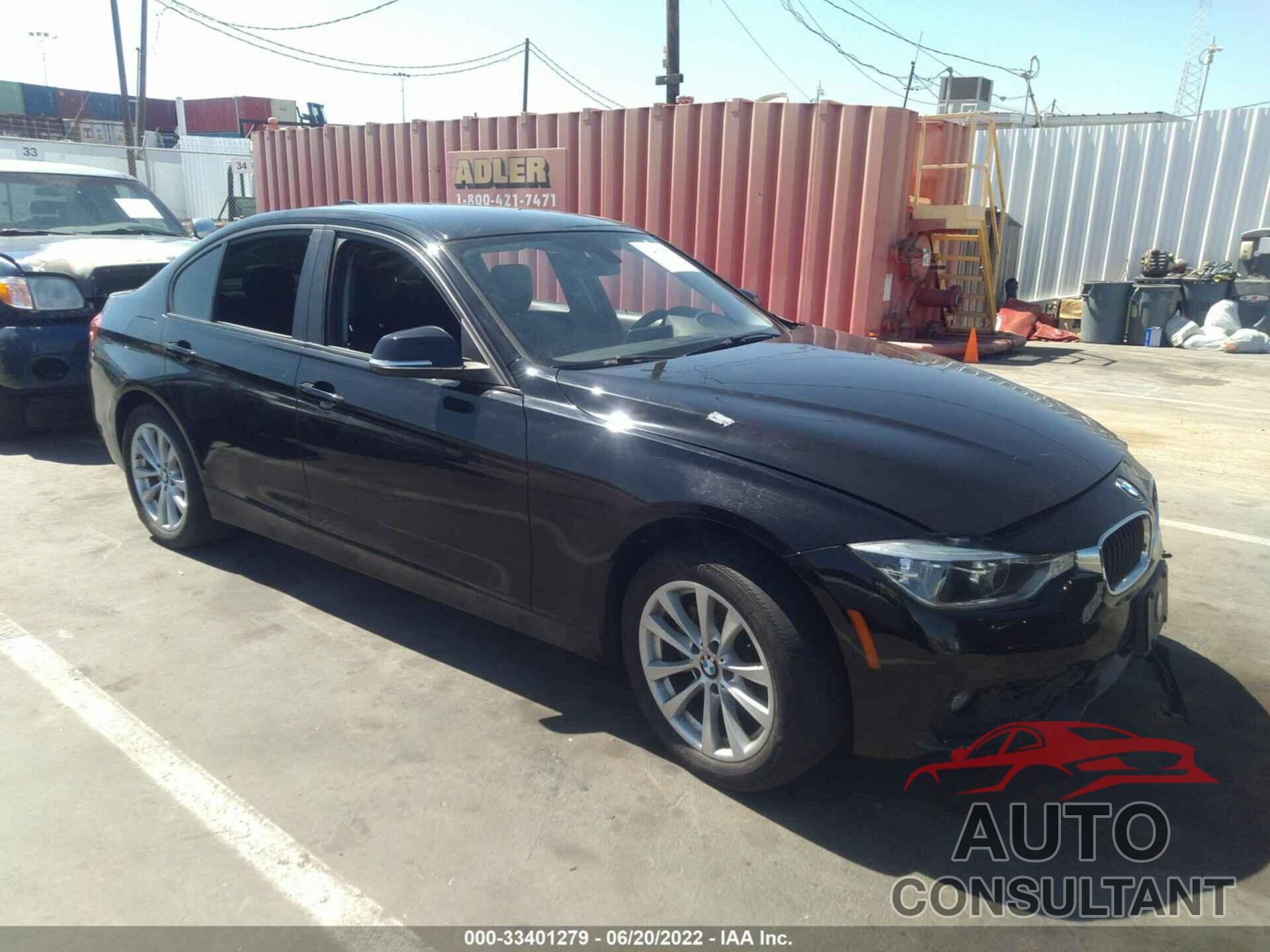 BMW 3 SERIES 2018 - WBA8E1G58JNU93164