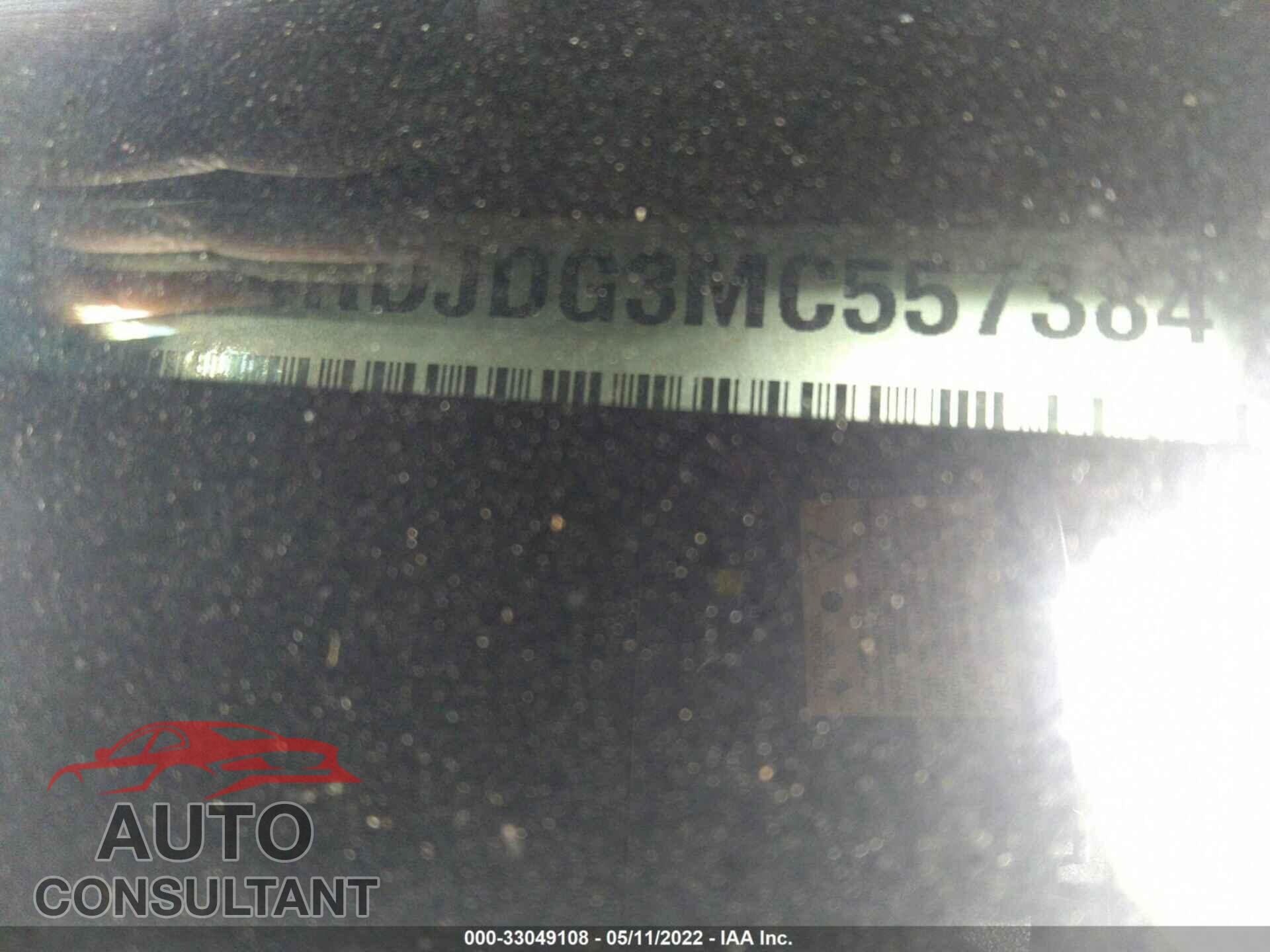 DODGE DURANGO 2021 - 1C4RDJDG3MC557384