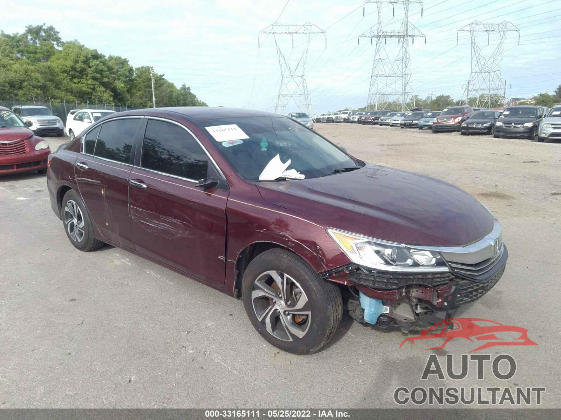 HONDA ACCORD SEDAN 2017 - 1HGCR2F32HA103816