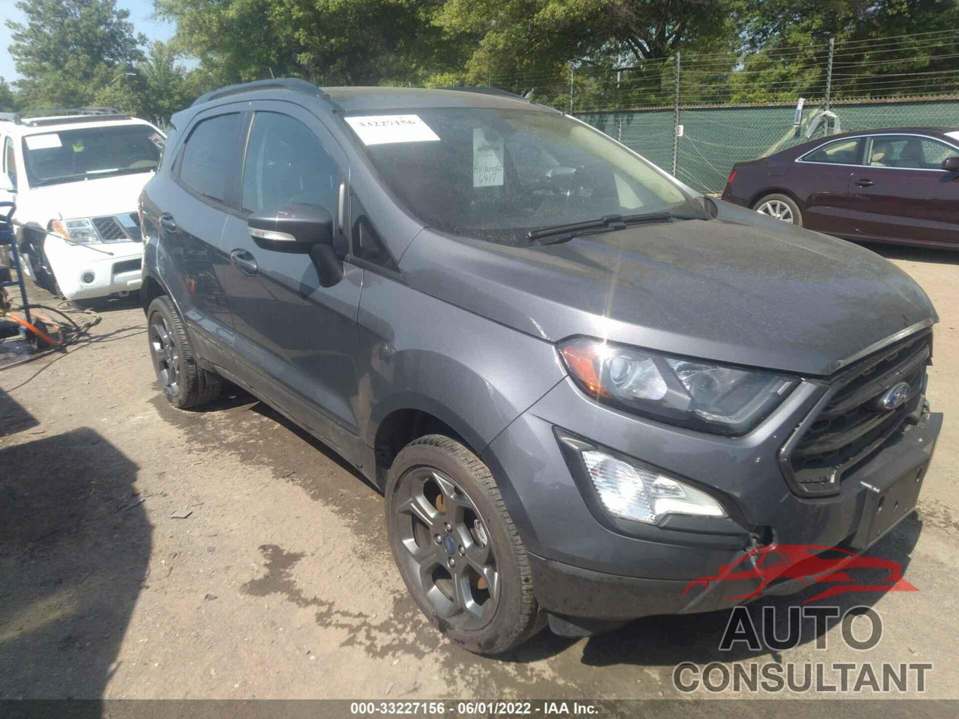 FORD ECOSPORT 2018 - MAJ6P1CL9JC162653