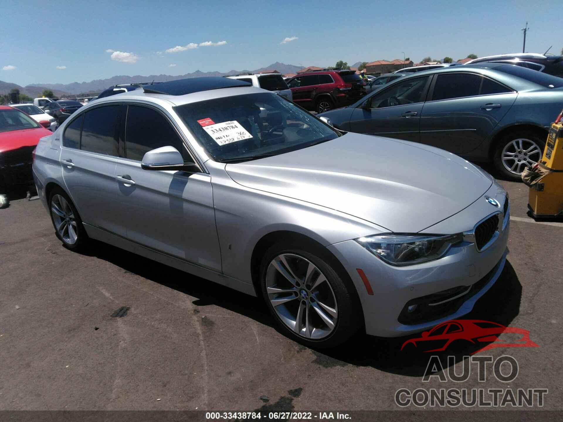 BMW 3 SERIES 2017 - WBA8E1C34HA158814