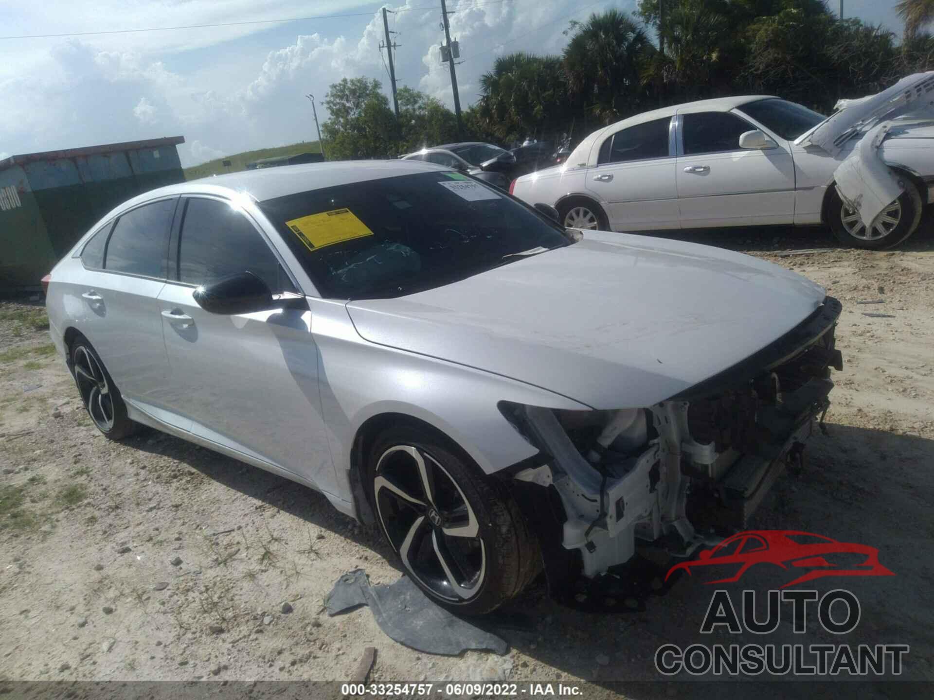 HONDA ACCORD SEDAN 2021 - 1HGCV1F43MA113604