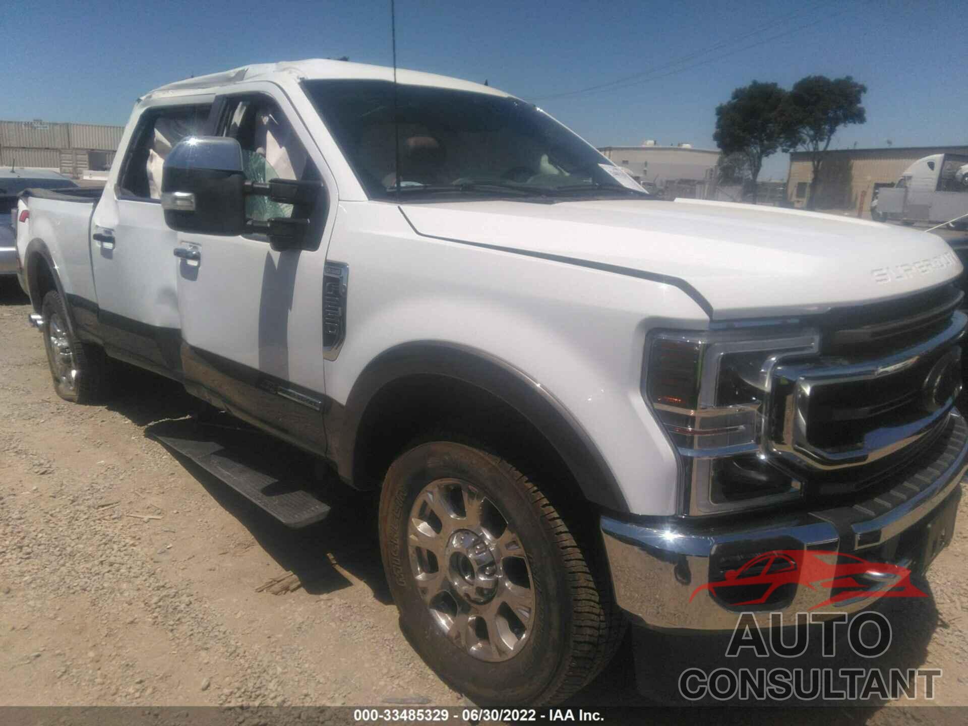 FORD SUPER DUTY F-250 SRW 2022 - 1FT8W2BT4NEC65549