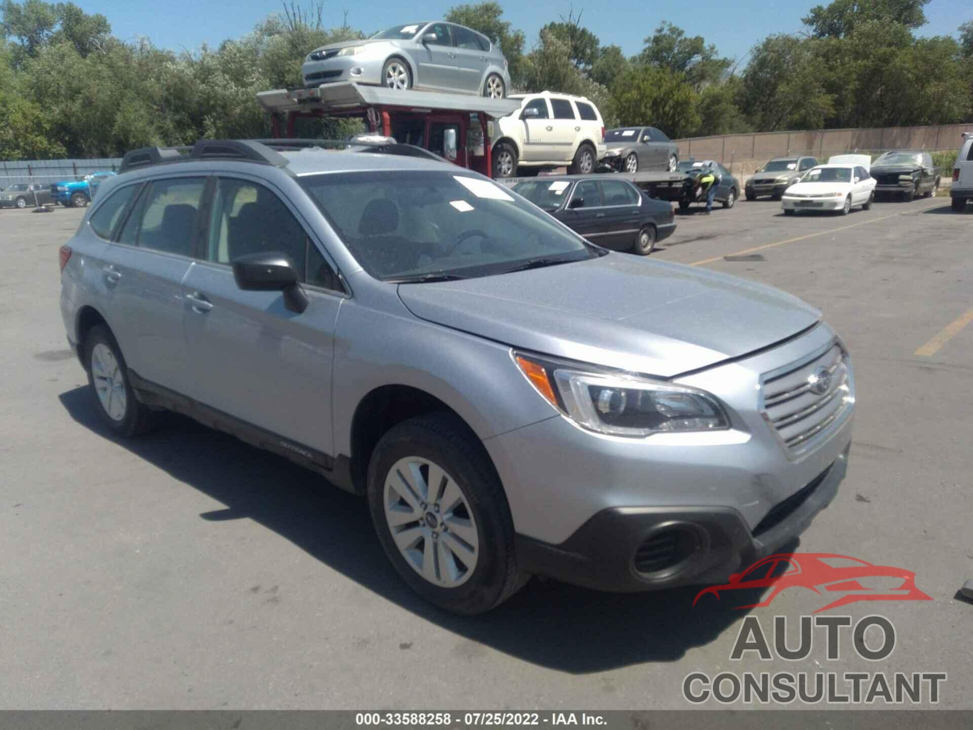 SUBARU OUTBACK 2017 - 4S4BSAAC1H3381252