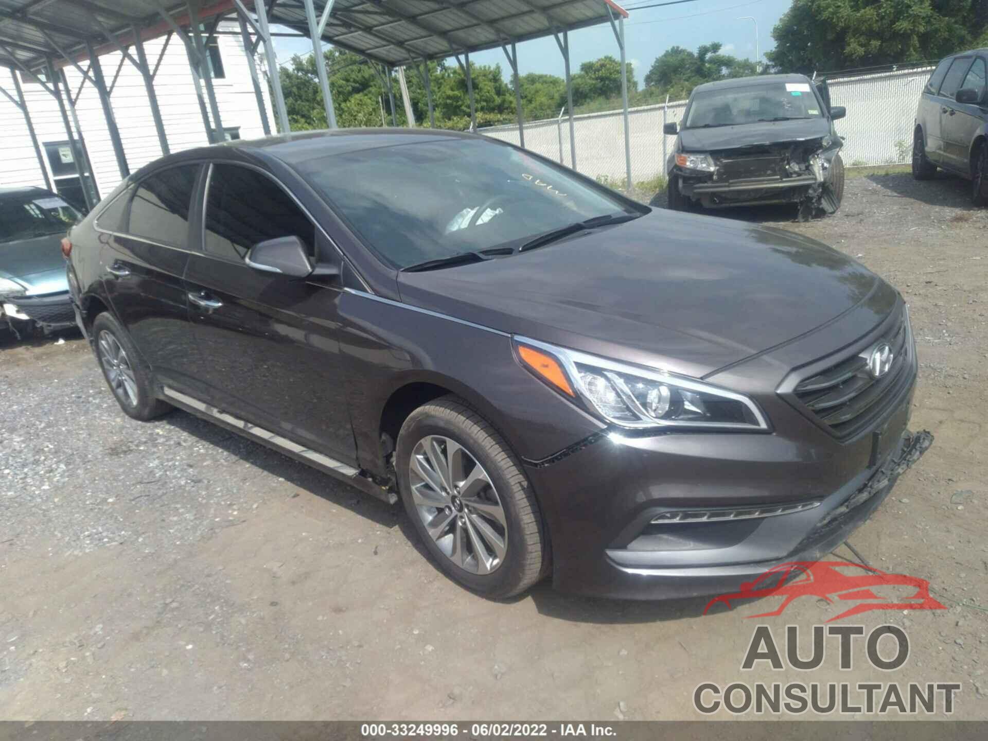 HYUNDAI SONATA 2016 - 5NPE34AF0GH282662