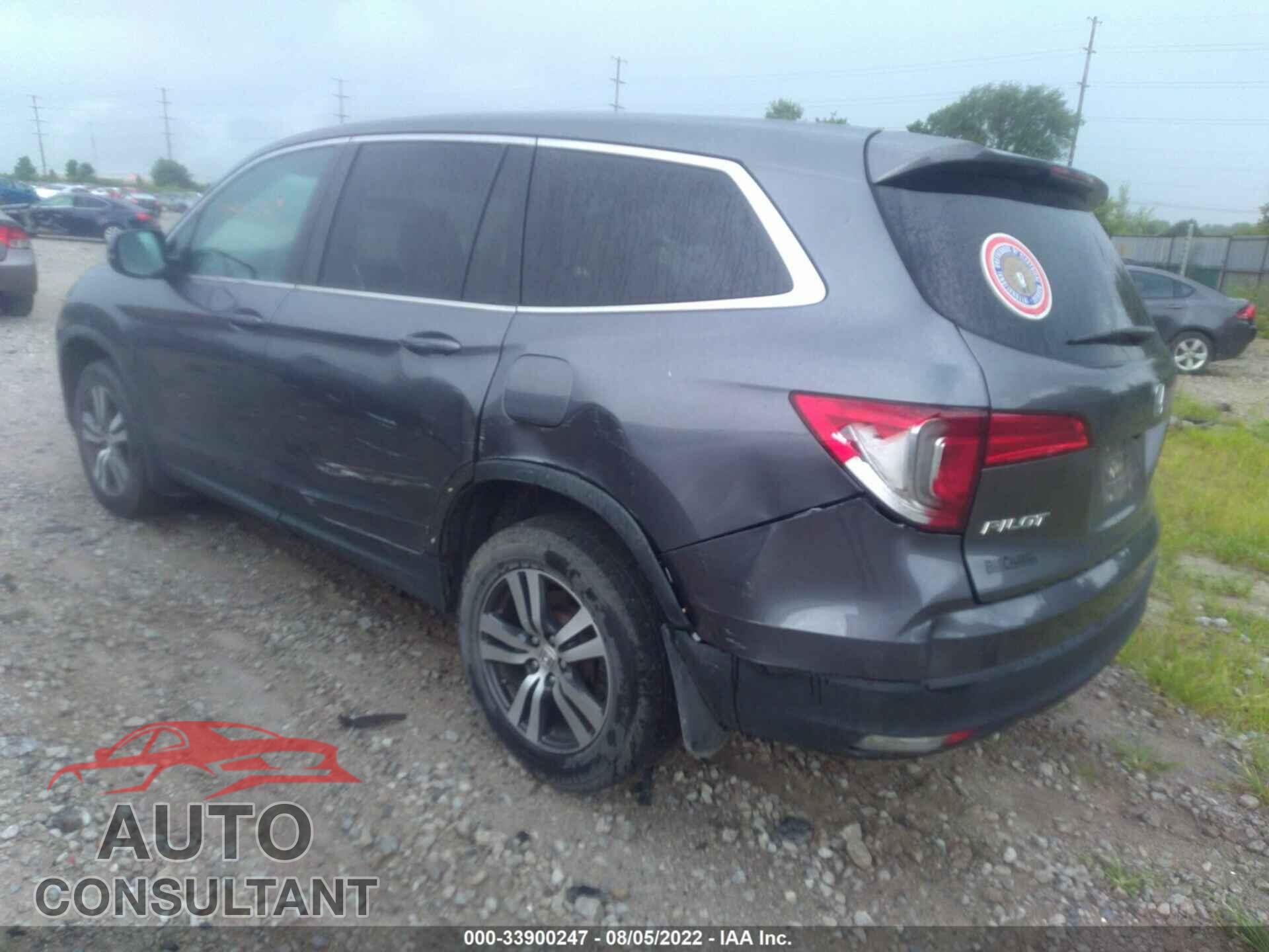HONDA PILOT 2016 - 5FNYF6H39GB018687