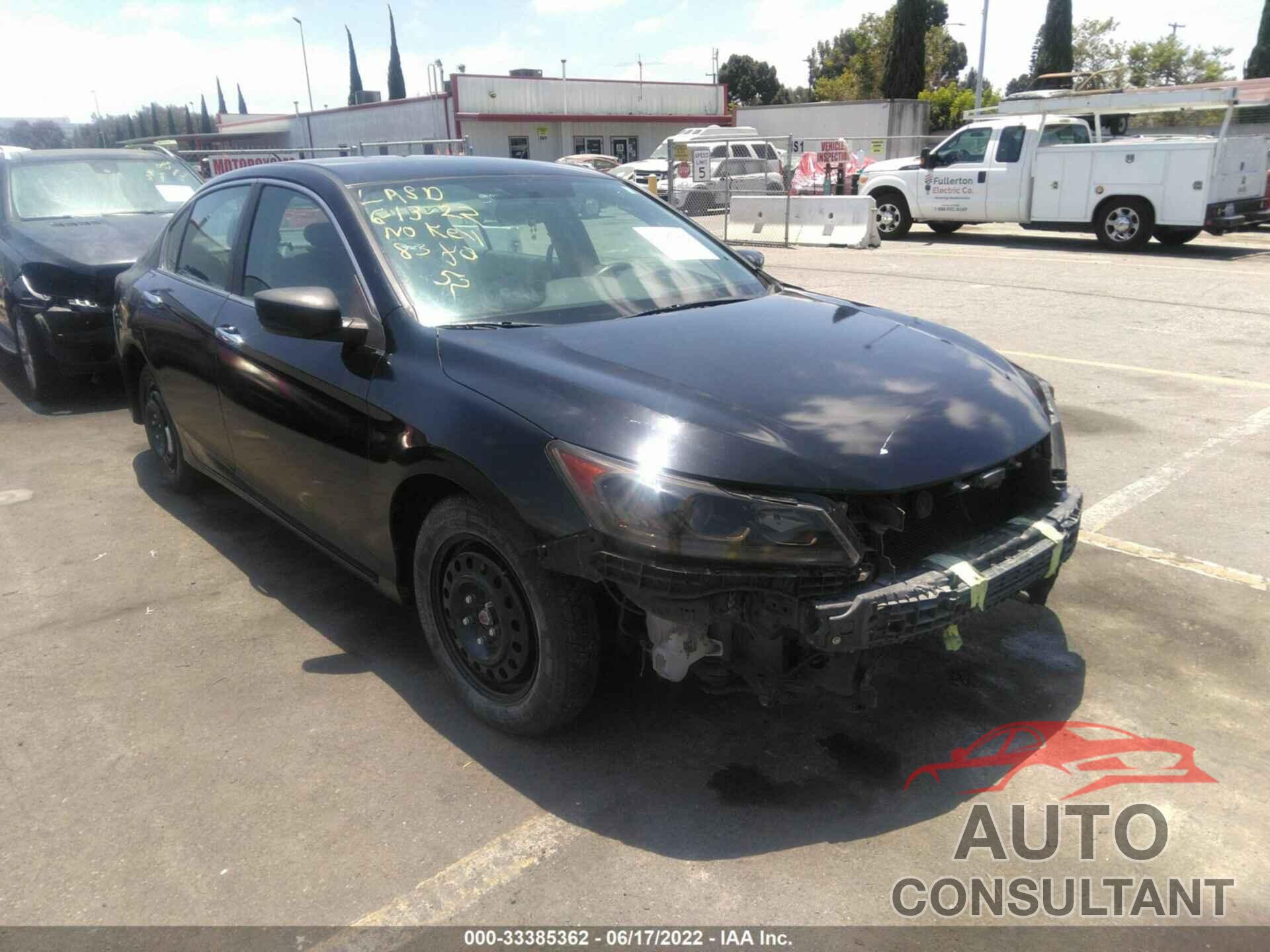 HONDA ACCORD SEDAN 2016 - 1HGCR2F32GA048380