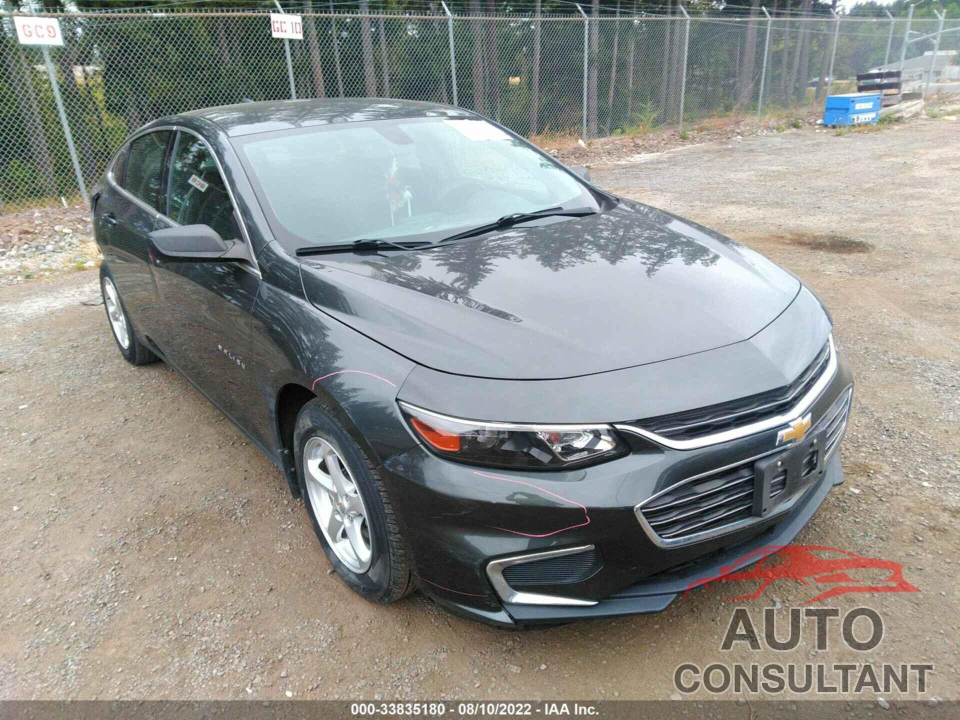 CHEVROLET MALIBU 2018 - 1G1ZB5ST7JF109164
