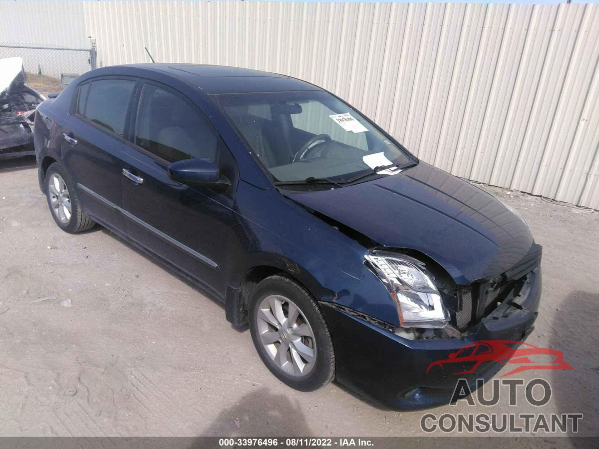 NISSAN SENTRA 2012 - 3N1AB6AP1CL689554