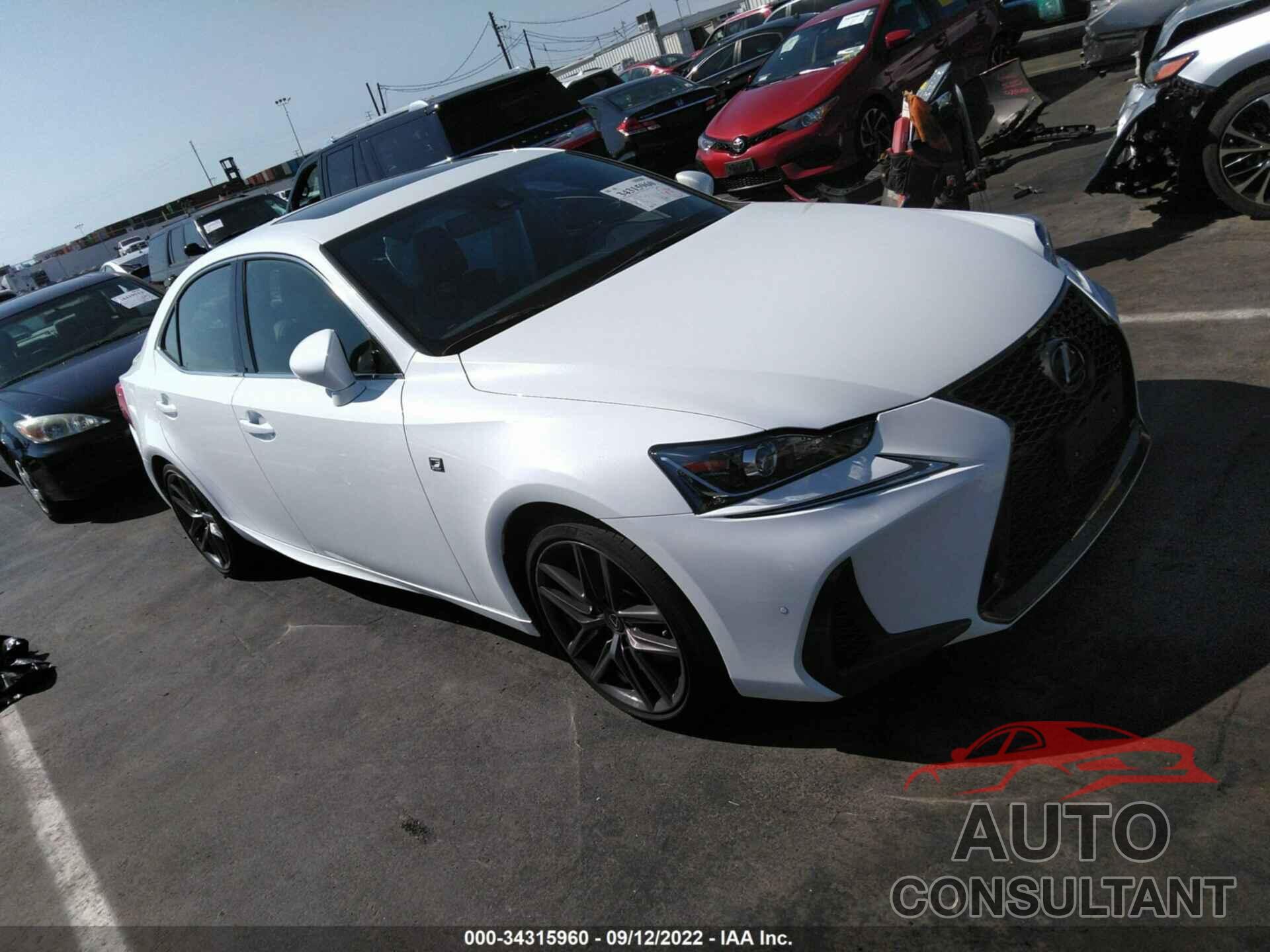 LEXUS IS 2019 - JTHBA1D24K5100386