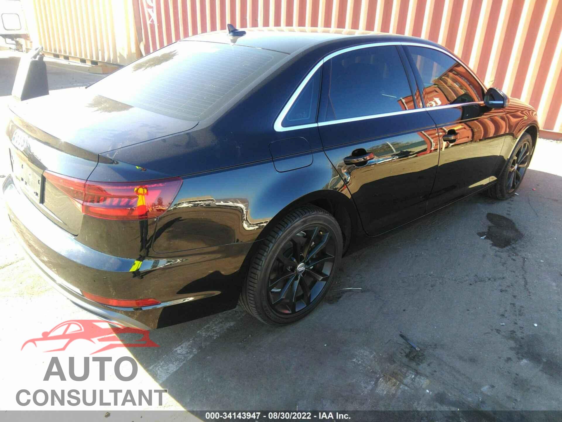 AUDI A4 2019 - WAUGMAF40KN010257