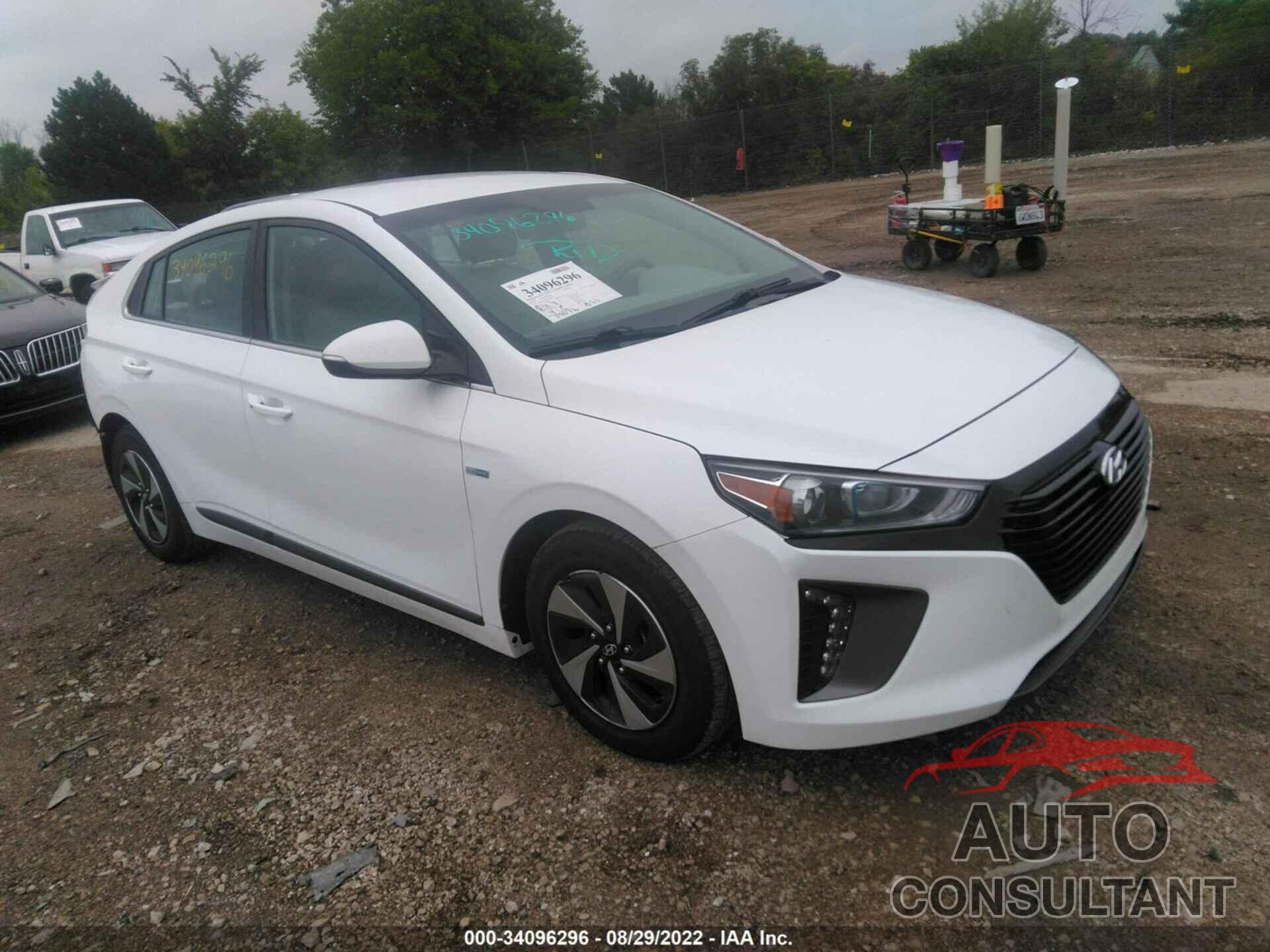 HYUNDAI IONIQ HYBRID 2018 - KMHC75LC8JU060125