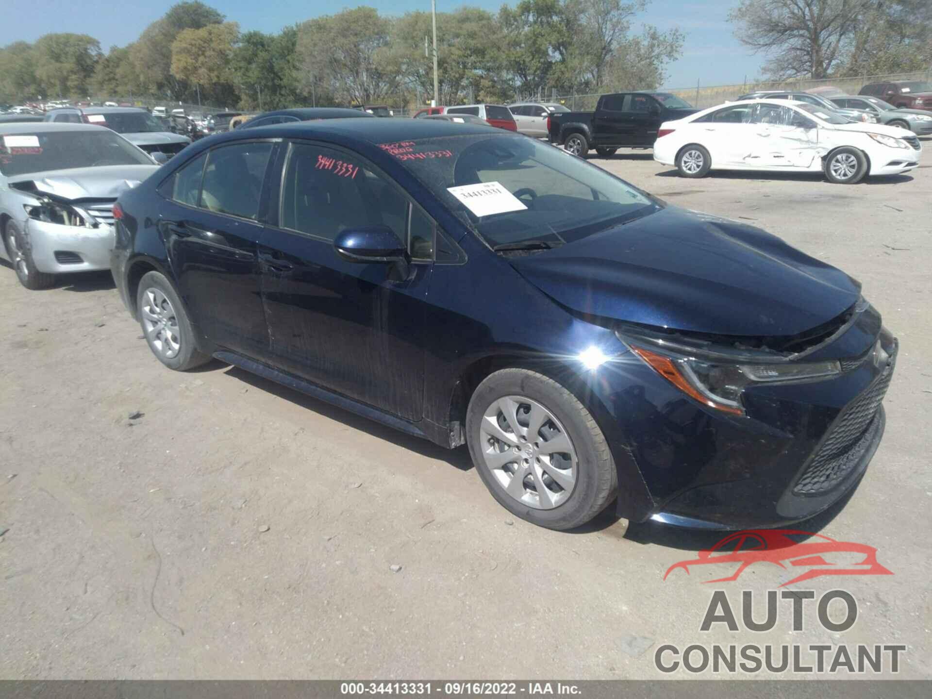 TOYOTA COROLLA 2021 - JTDEPMAE0MJ150256