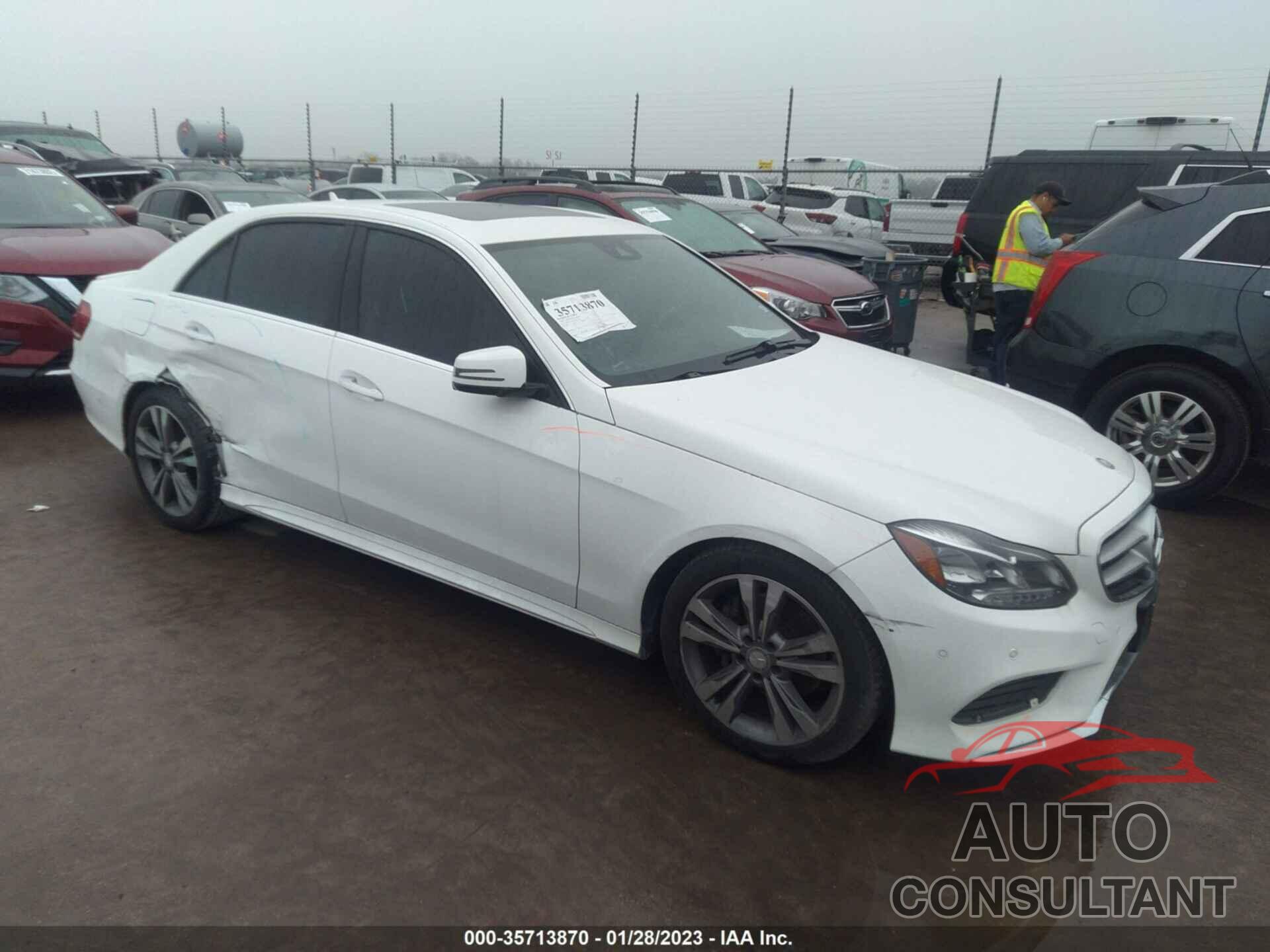 MERCEDES-BENZ E-CLASS 2016 - WDDHF5KB5GB223586