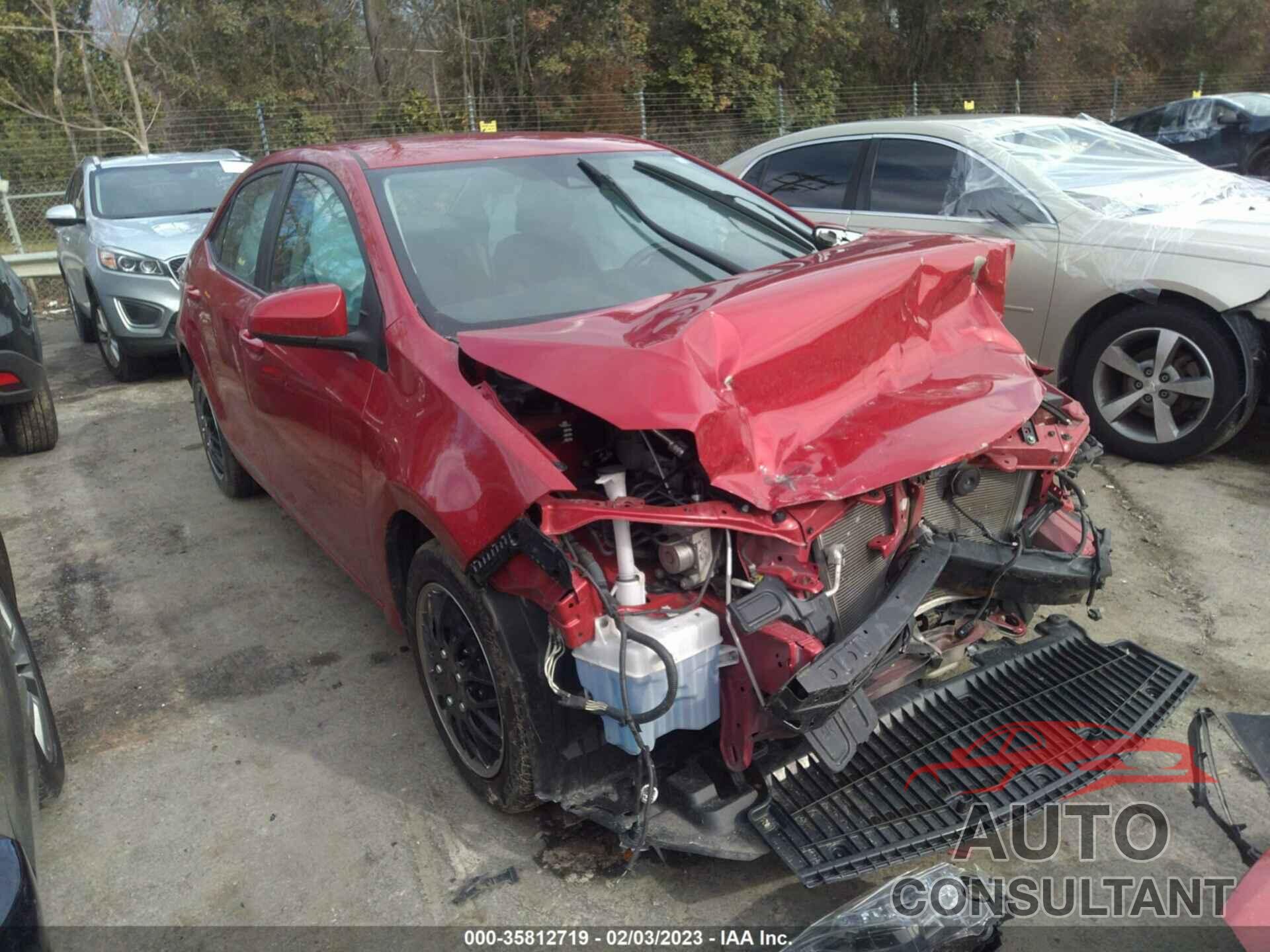 TOYOTA COROLLA 2017 - 2T1BURHE6HC891236